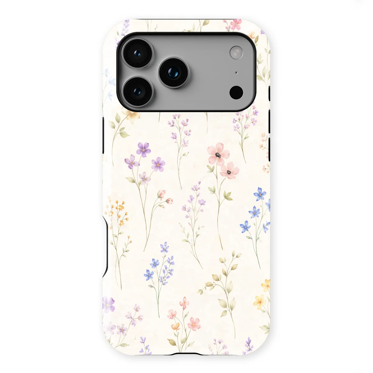 Watercolor Flowers - Wildflower Whisper - Multicolor case for iPhone 17 Pro Max - Image 1