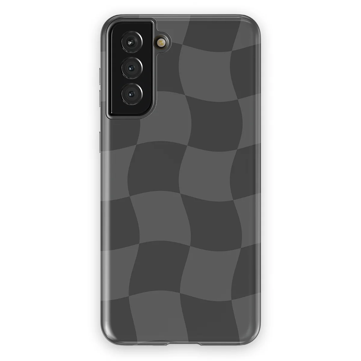 Checkered Warp - Grey Motion - Grey for Galaxy S21 Plus