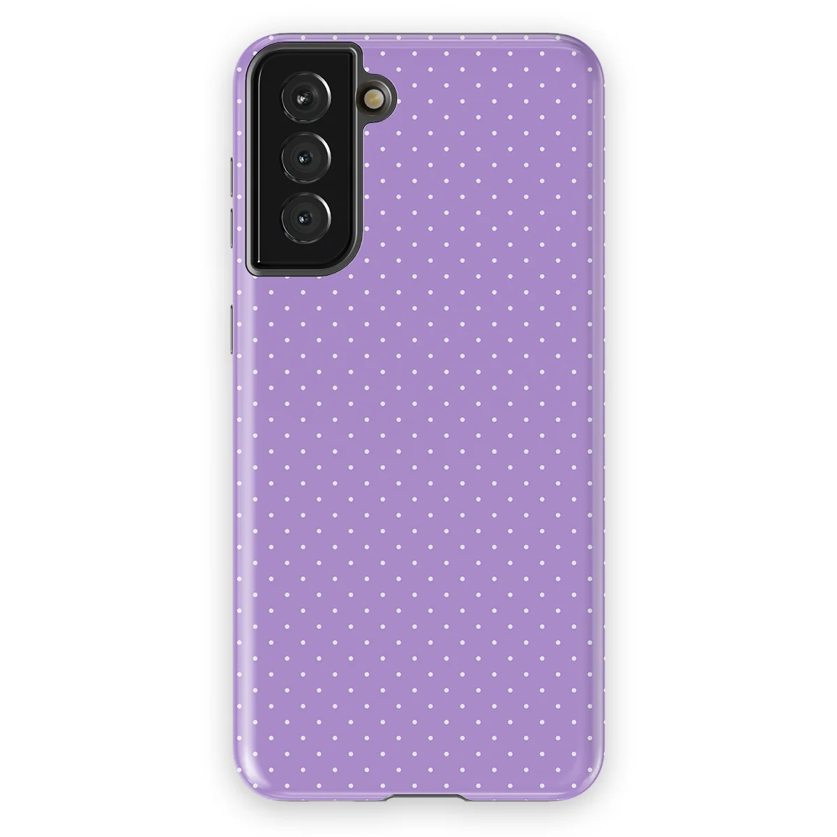 Micro Polka - Mauve Dots - Purple case for Galaxy S21 Plus - Image 1