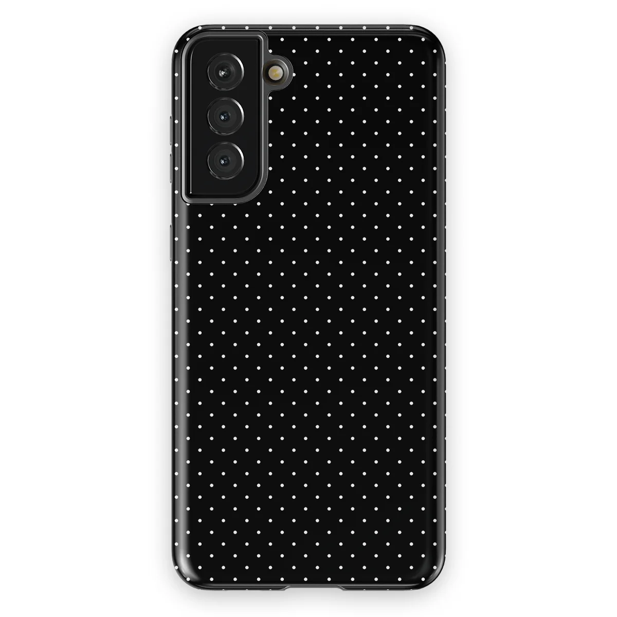 Micro Polka - Mono Chic - Black case for Galaxy S21 Plus - Image 1