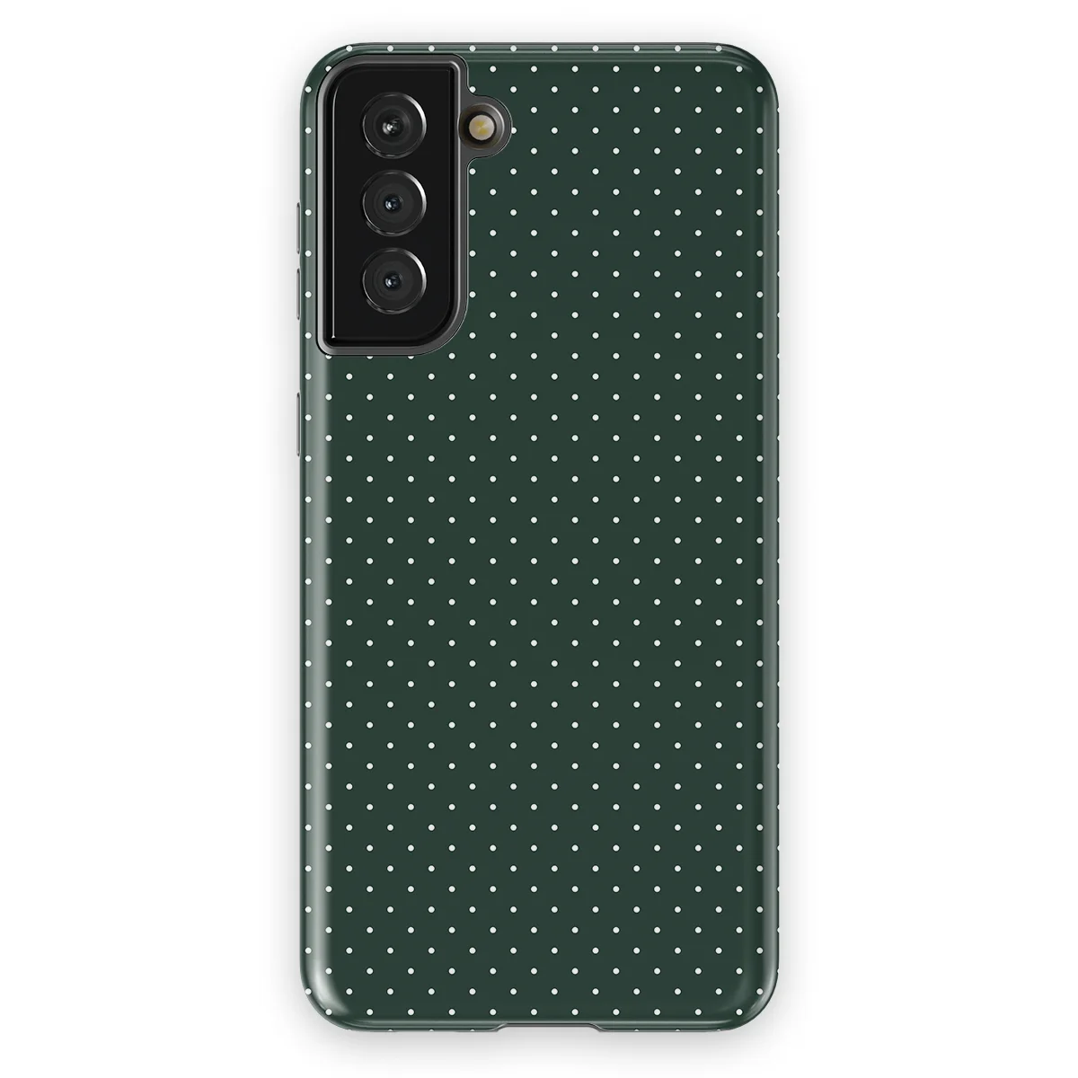Micro Polka - Pine Pins - Green case for Galaxy S21 Plus - Image 1