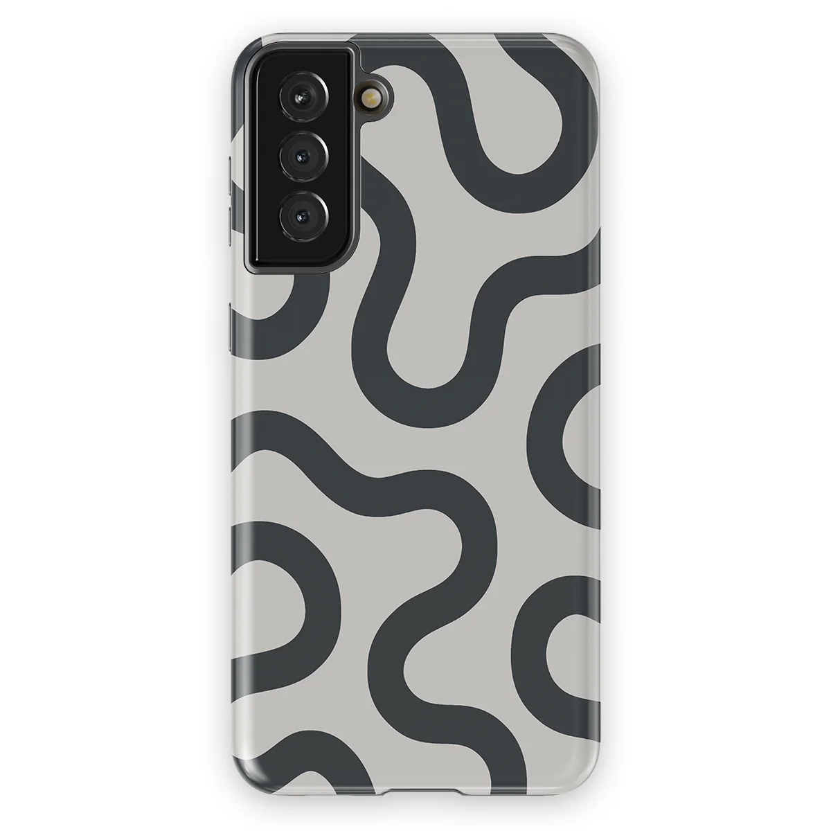 Motion Flow - Graphite Glide - White/Grey case for Galaxy S21 Plus - Image 1