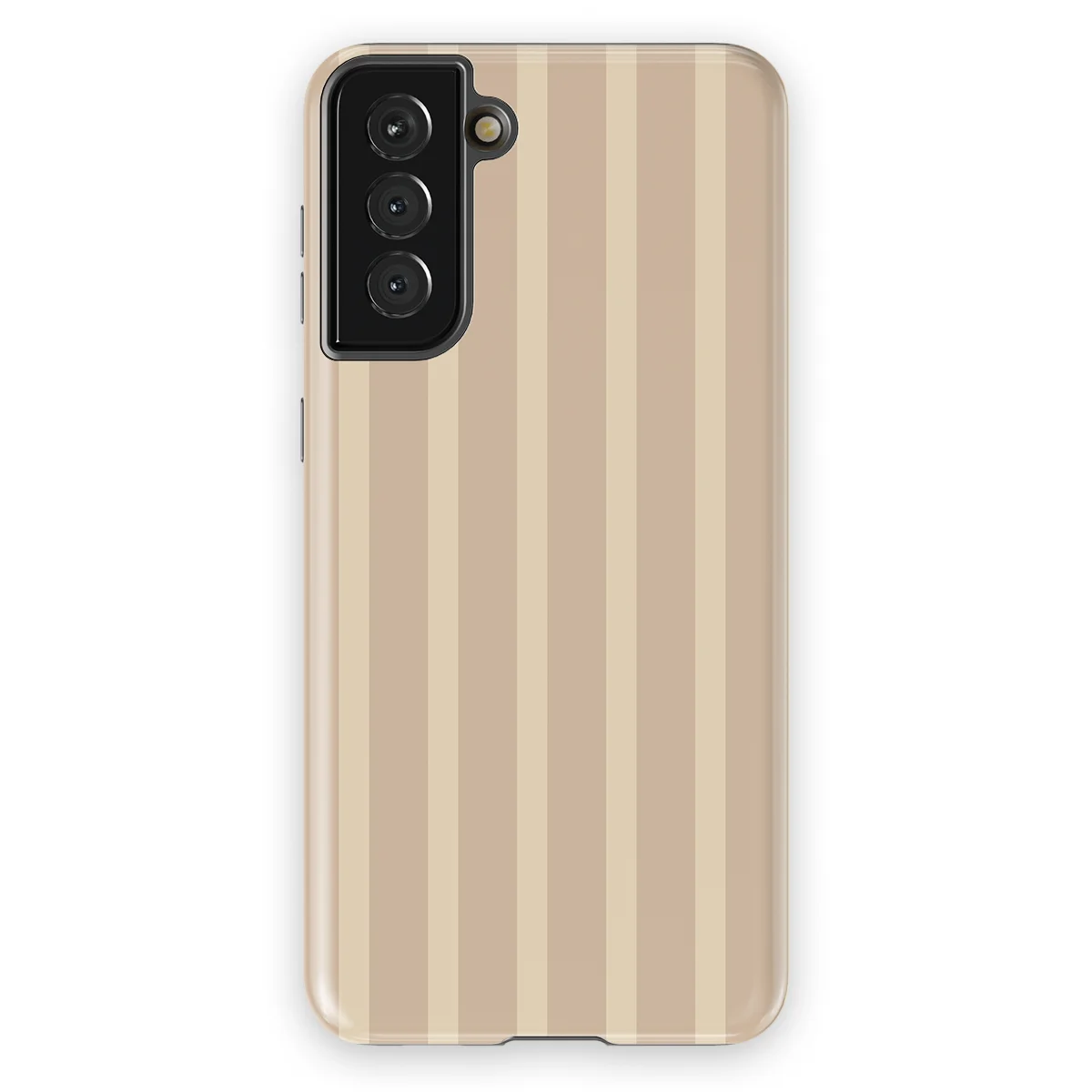 Stripes - Milk Blush - Pink/Beige for Galaxy S21 Plus