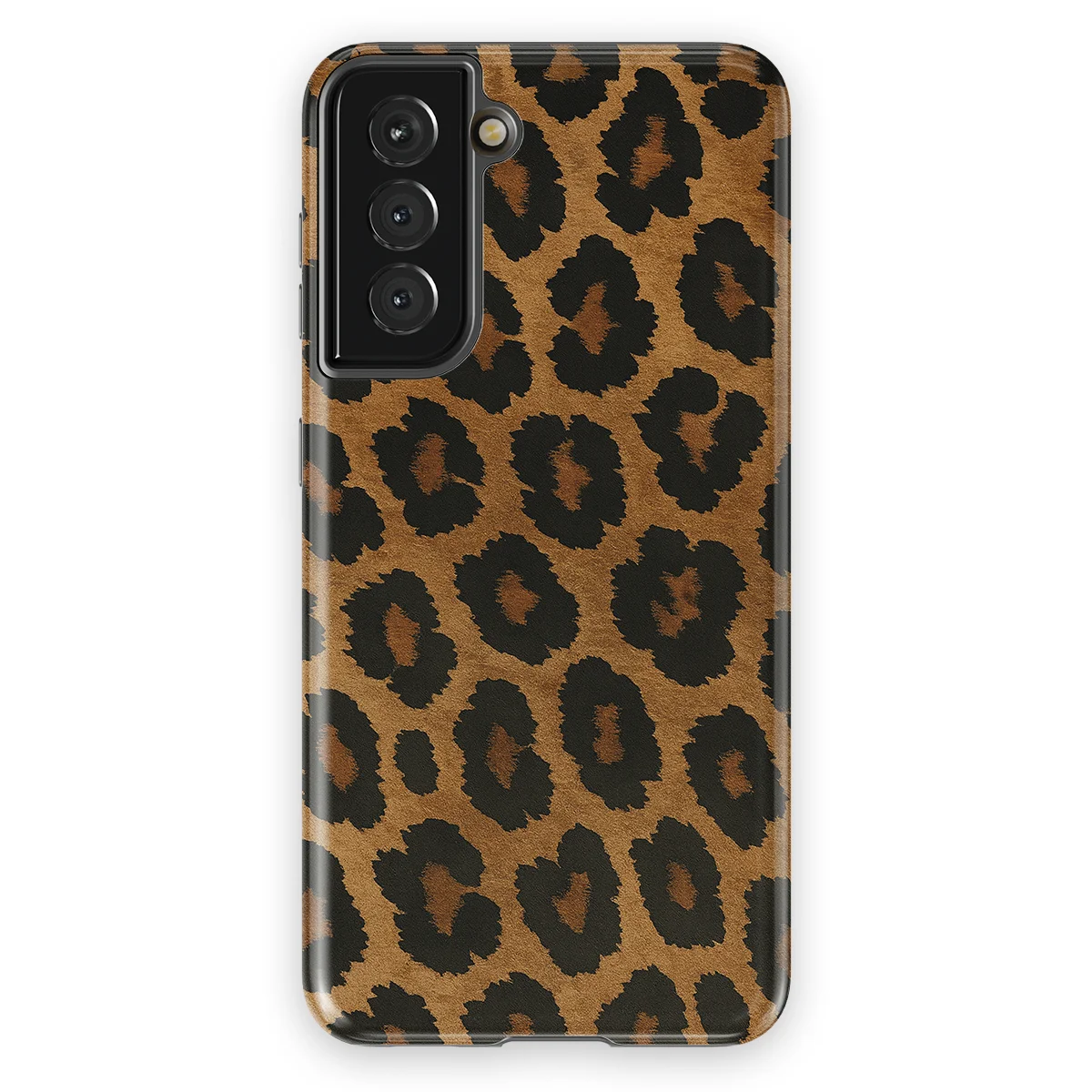 Animals - Leopard Dark - Multicolor case for Galaxy S21 - Image 1