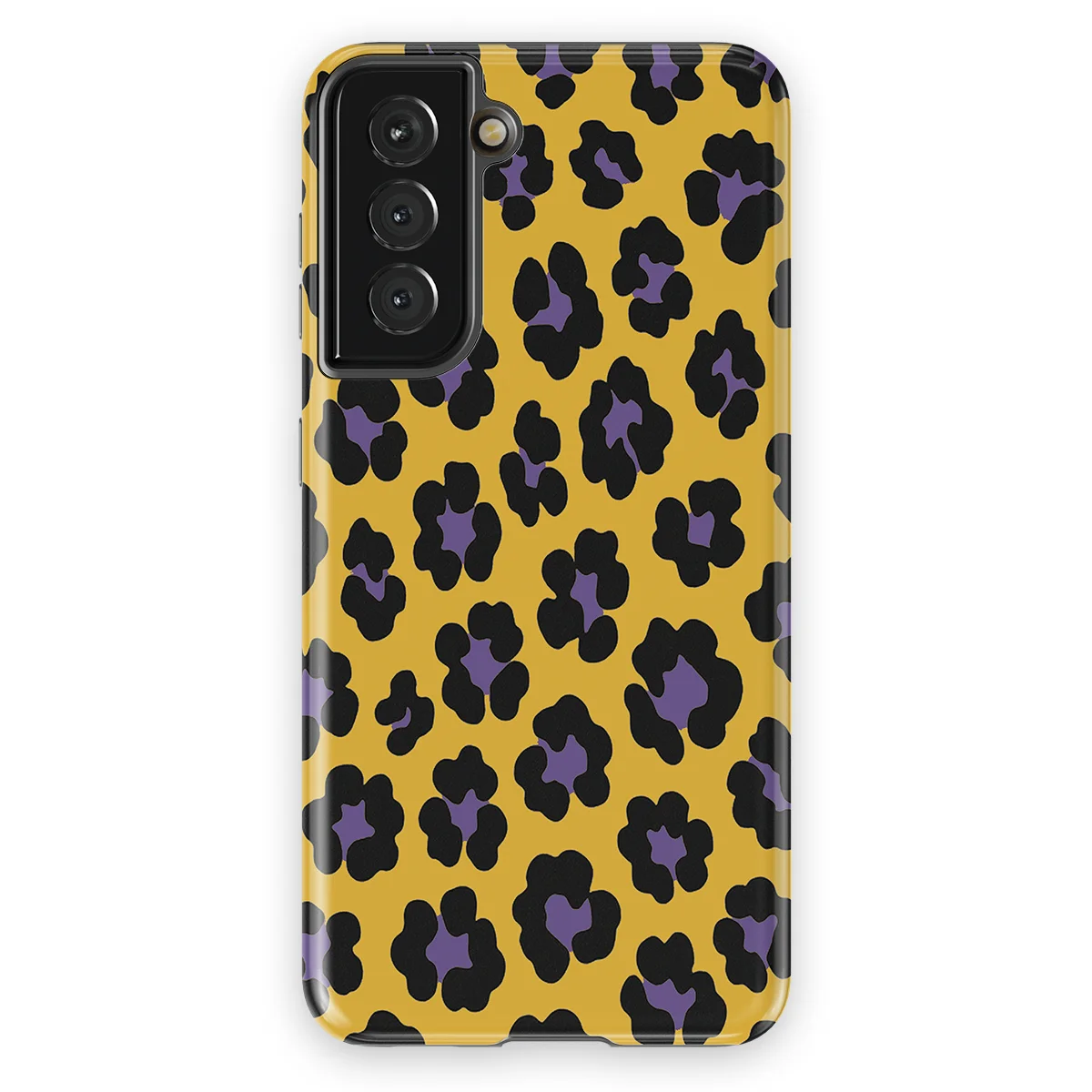 Animals - Wild Electric - Purple/Yellow case for Galaxy S21 - Image 1
