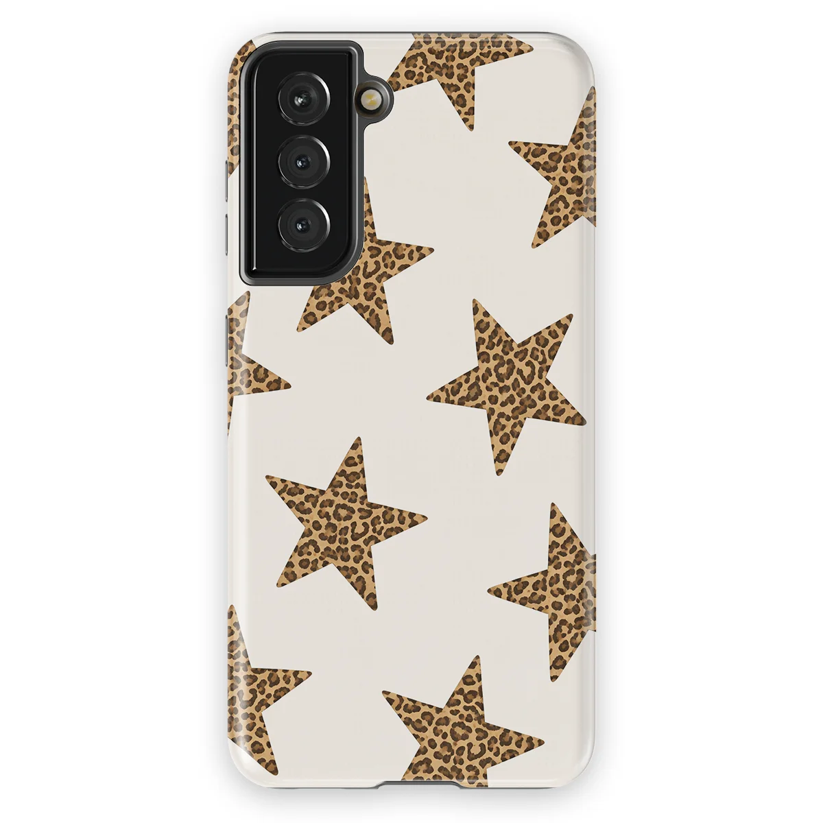Starline - Leopard Glow - White/Brown/Multicolor case for Galaxy S21 - Image 1