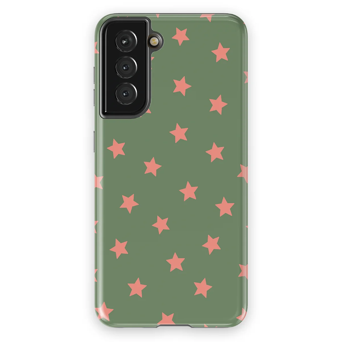 Starline - Pink Moss - Green/Pink/Multicolor case for Galaxy S21 - Image 1