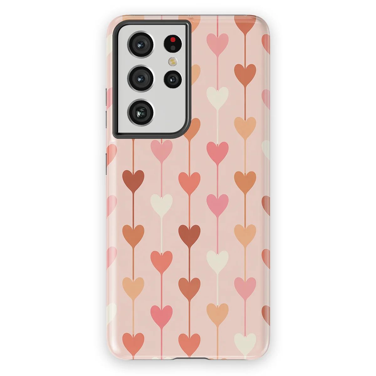 Little Love - Falling Hearts - Pink for Galaxy S21 Ultra