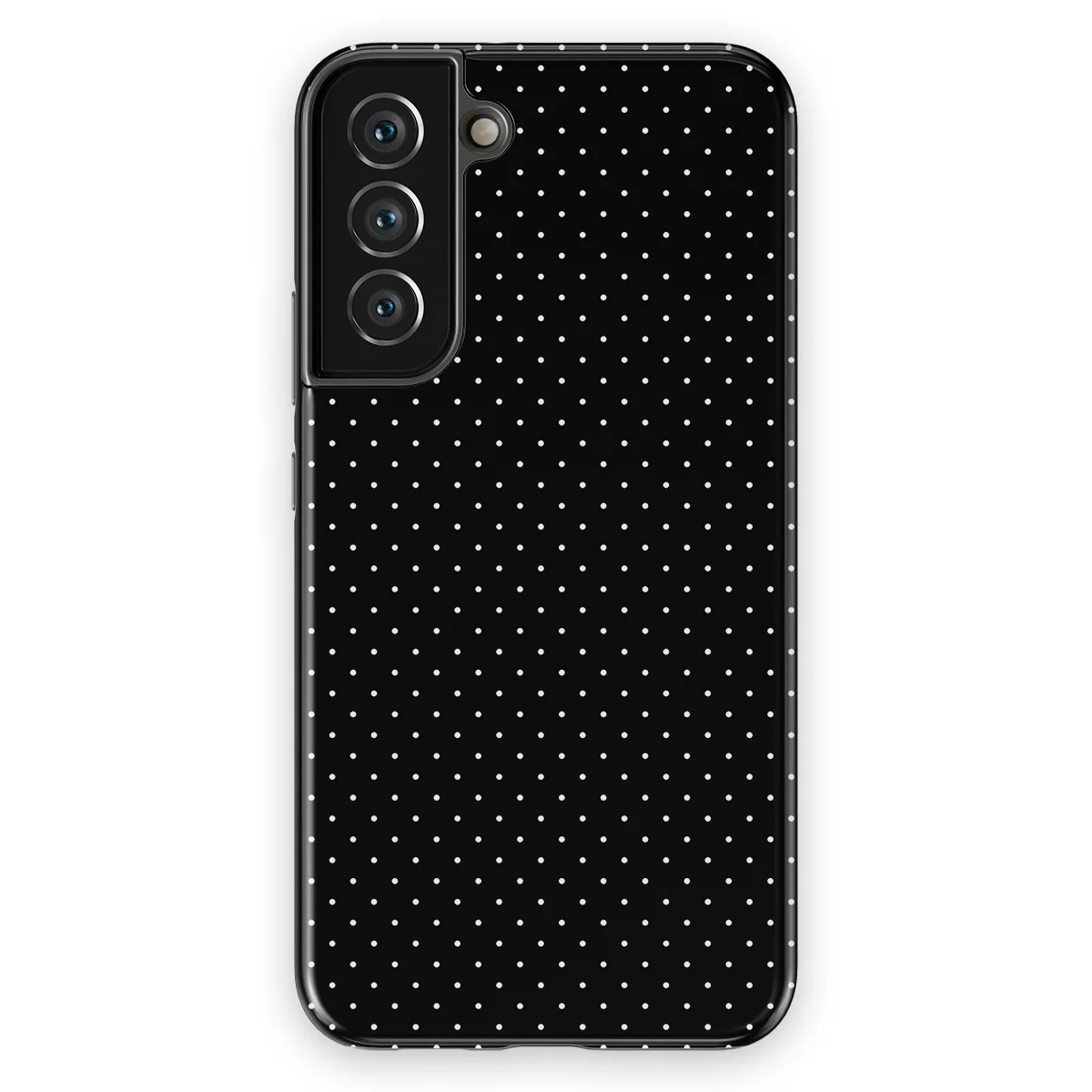 Micro Polka - Mono Chic - Black case for Galaxy S22 Plus - Image 1