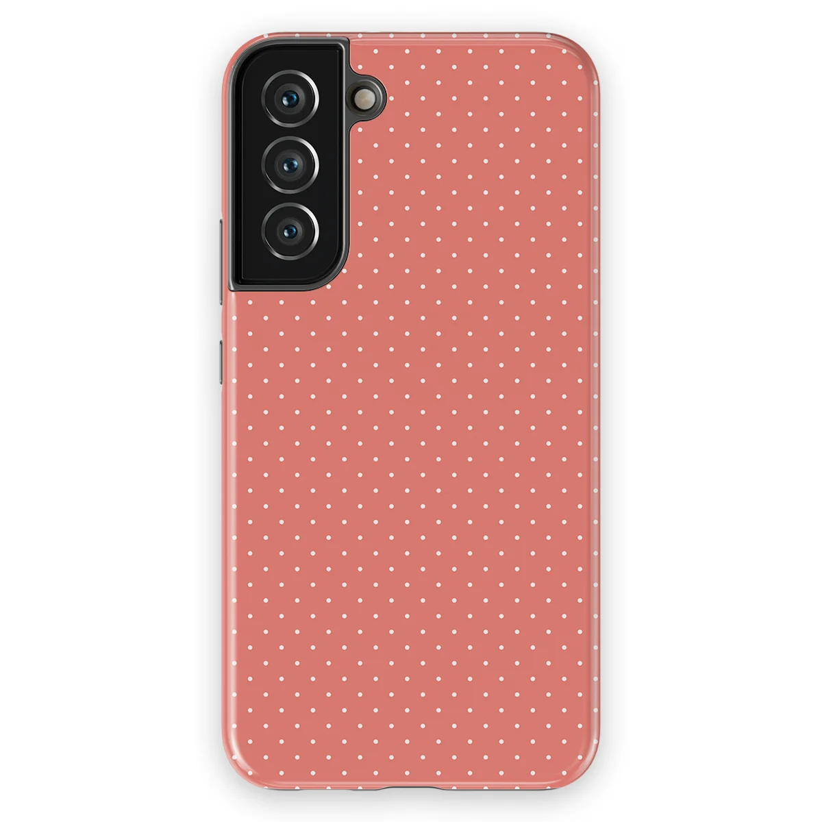 Micro Polka - Soft Coral - Pink case for Galaxy S22 Plus - Image 1