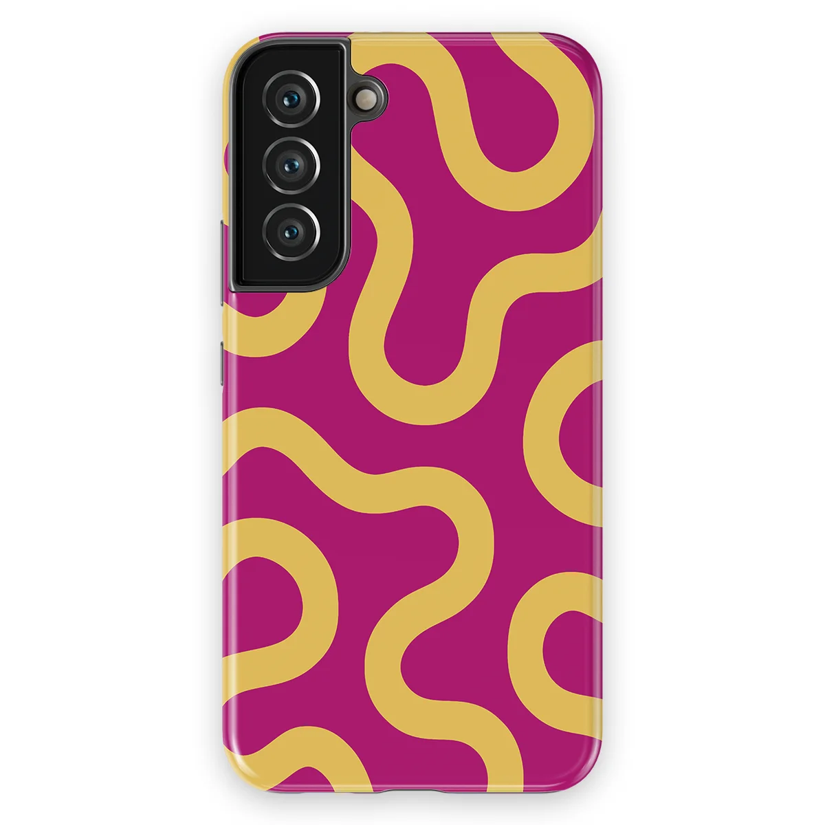 Motion Flow - Candy Current - Pink/Yellow case for Galaxy S22 Plus - Image 1