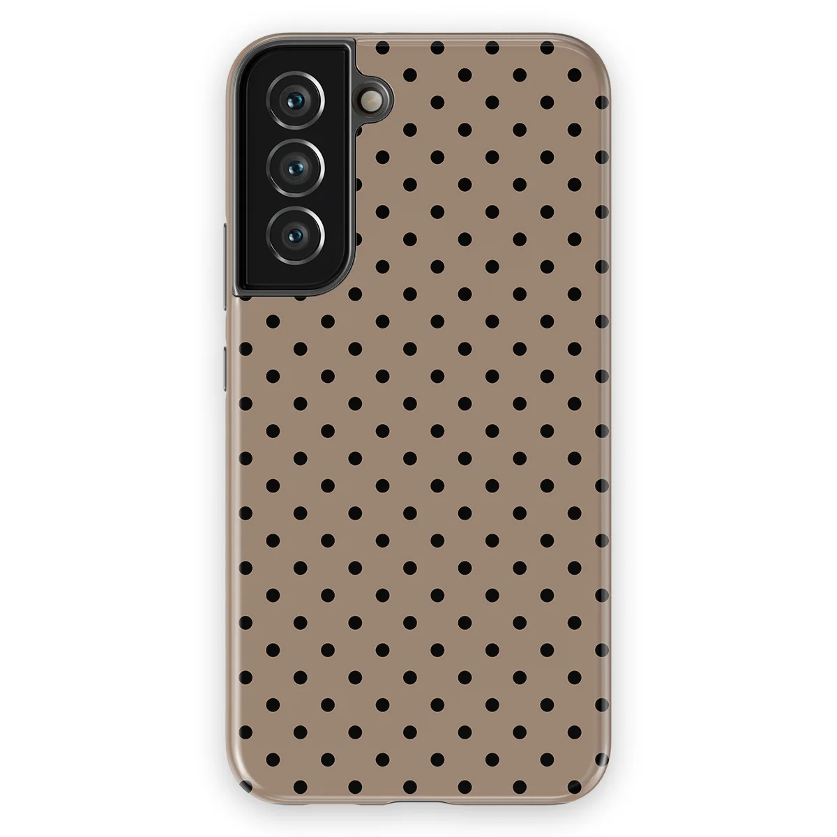 Polka Dots - Cacoa Noir - Brown/Black for Galaxy S22 Plus