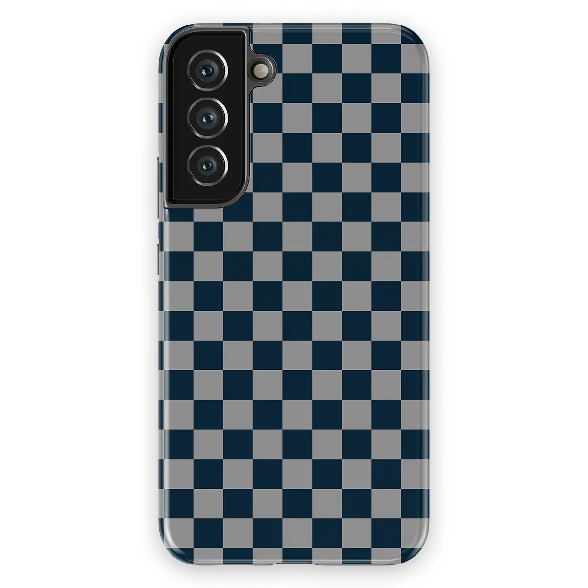 Tiny Squares - Urban Grid - Blue/Grey/Multicolor case for Galaxy S22 Plus - Image 1