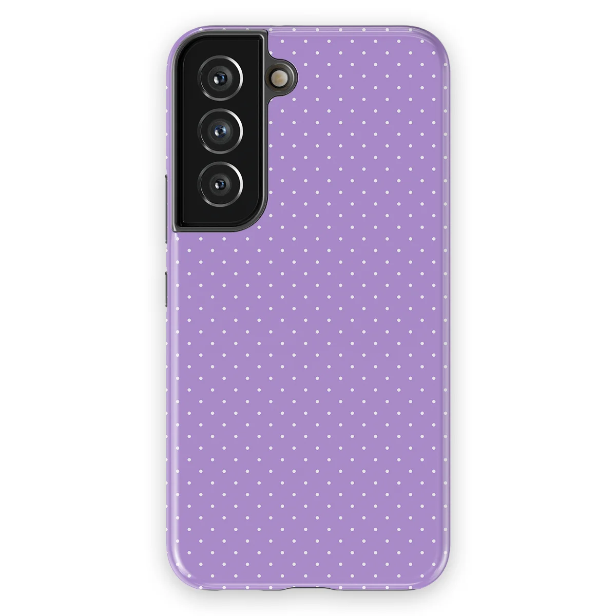 Micro Polka - Mauve Dots - Purple case for Galaxy S22 - Image 1