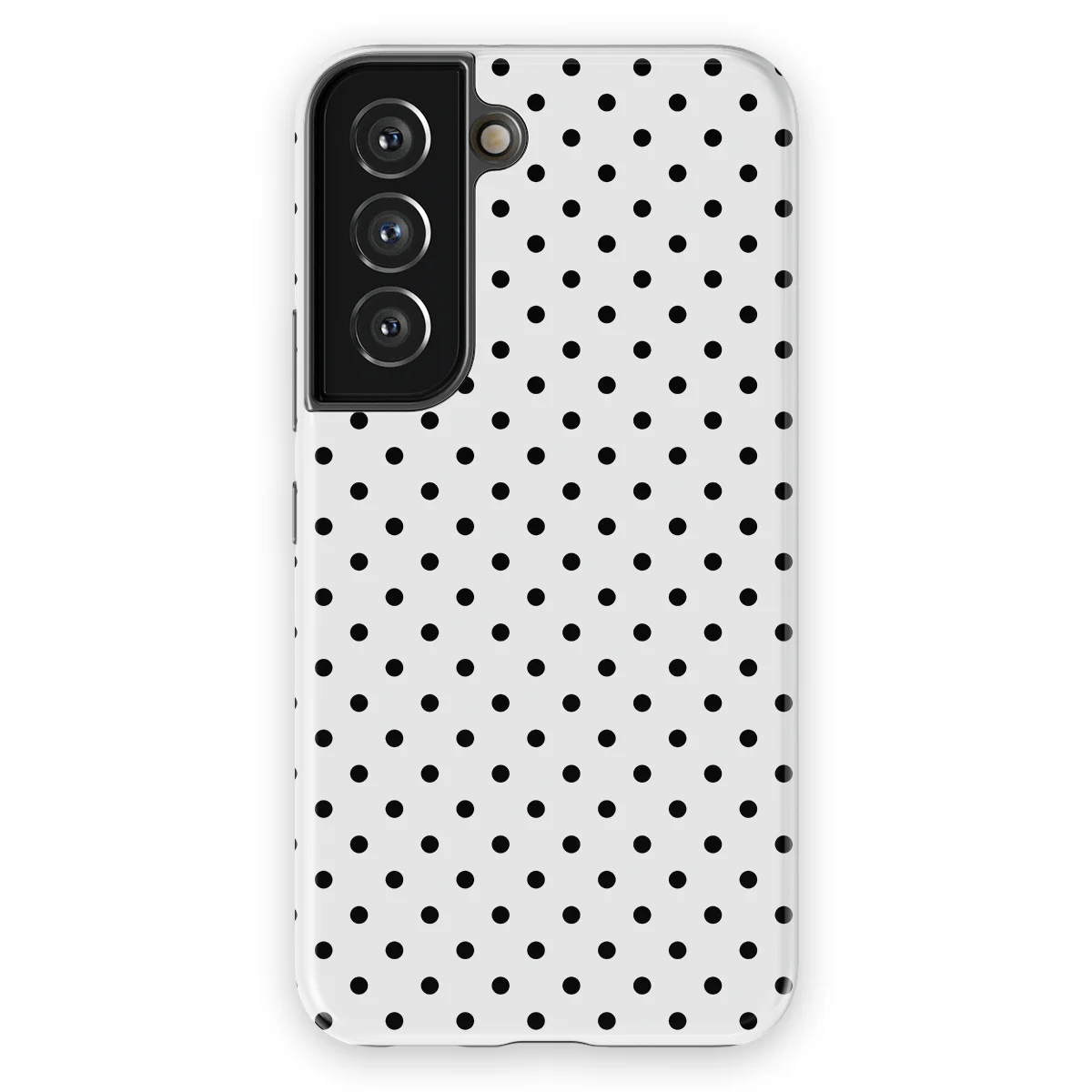 Polka Dots - Mono Dots - White/Black for Galaxy S22