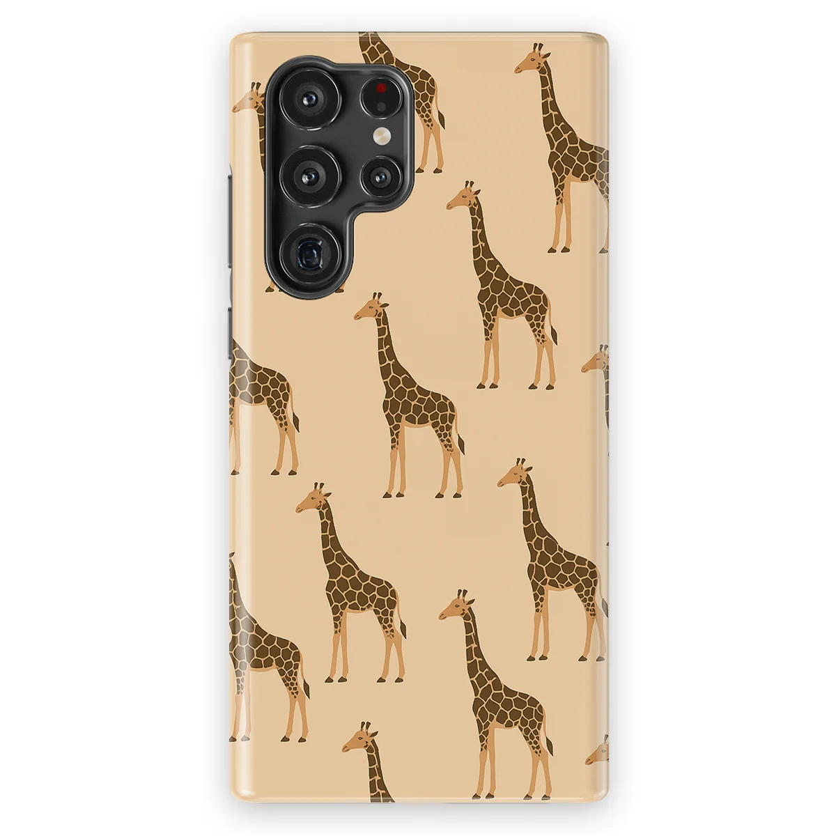 Animals - Giraffe - Beige/Yellow for Galaxy S22 Ultra