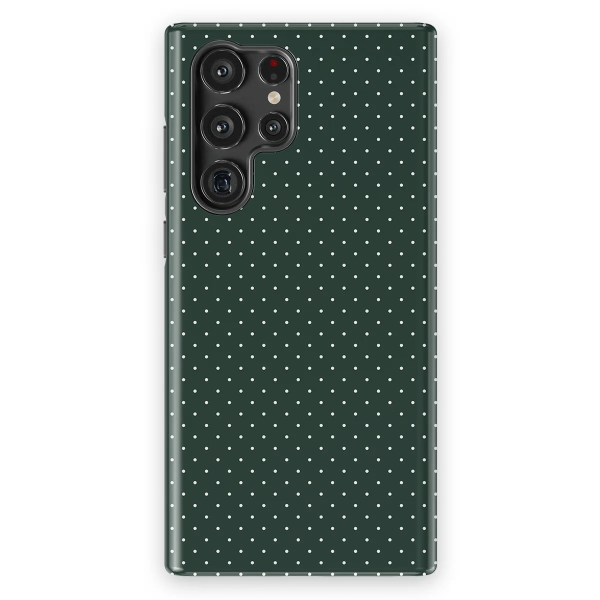 Micro Polka - Pine Pins - Green case for Galaxy S22 Ultra - Image 1