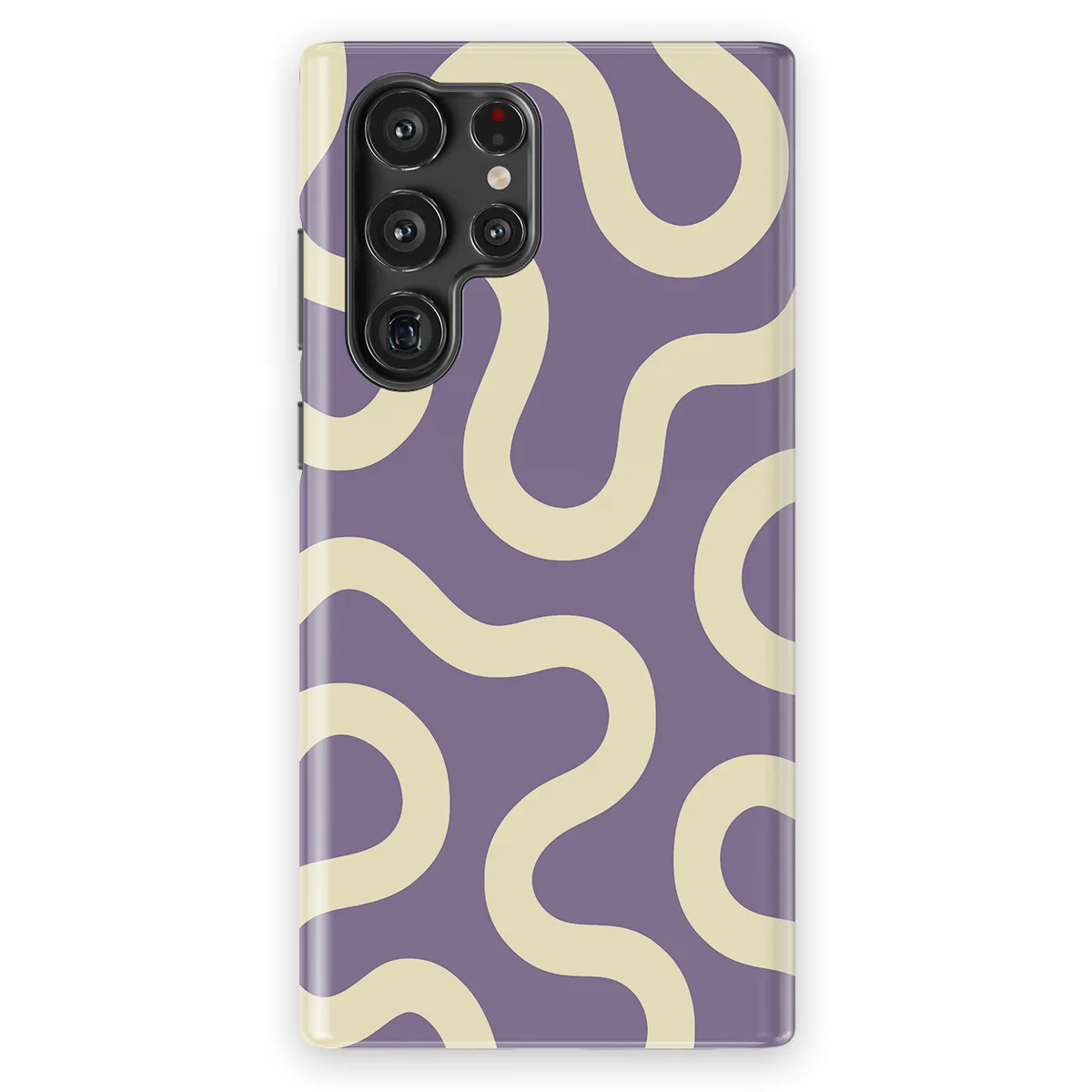 Motion Flow - Pastel Path - White/Purple for Galaxy S22 Ultra