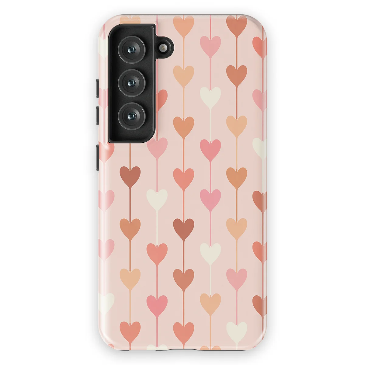 Little Love - Falling Hearts - Pink case for Galaxy S23 FE - Image 1