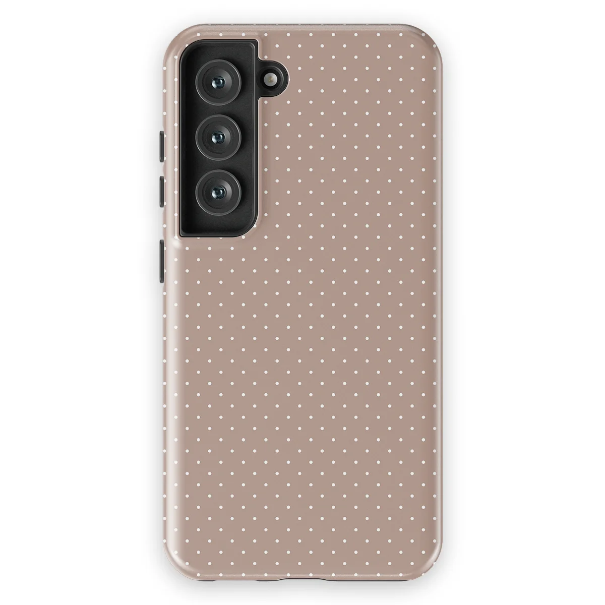 Micro Polka - Mocha Confetti - Brown case for Galaxy S23 FE - Image 1