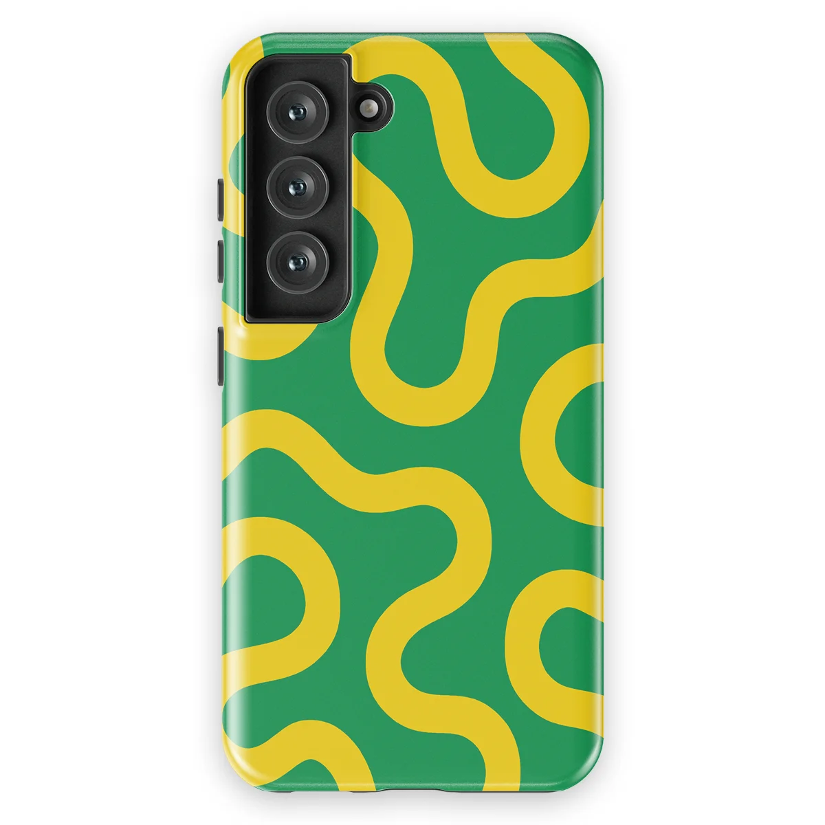 Motion Flow - Reggae Flow - Green/Yellow case for Galaxy S23 FE - Image 1