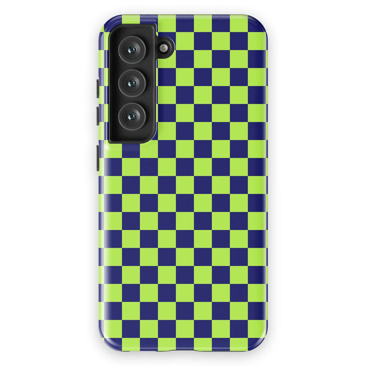 Tiny Squares - Acid Grid - Green/Blue/Multicolor for Galaxy S23 FE