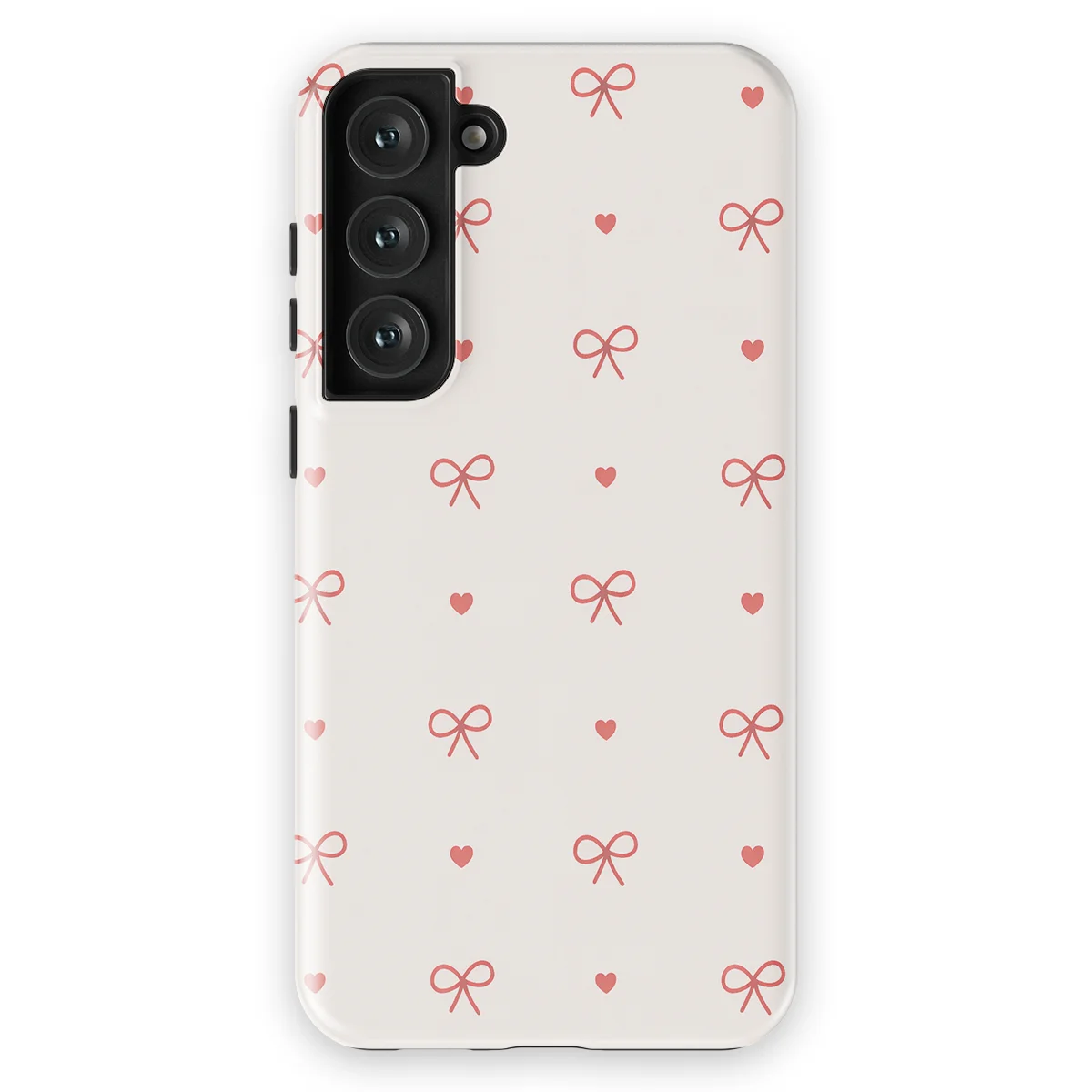 Little Love - Sweet Bows - White/Red/Multicolor for Galaxy S23 Plus