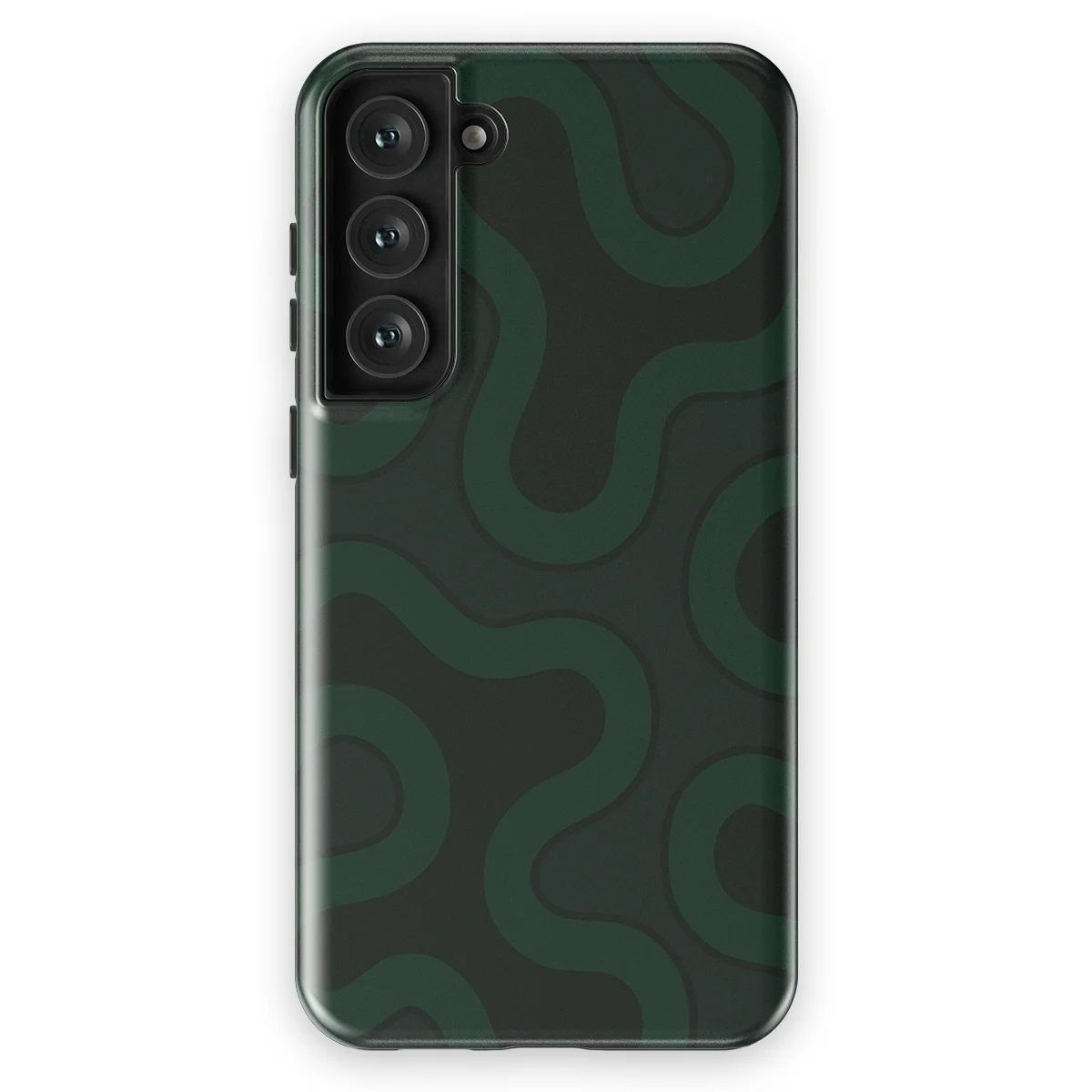 Motion Flow - Dark Drift - Black/Green case for Galaxy S23 Plus - Image 1