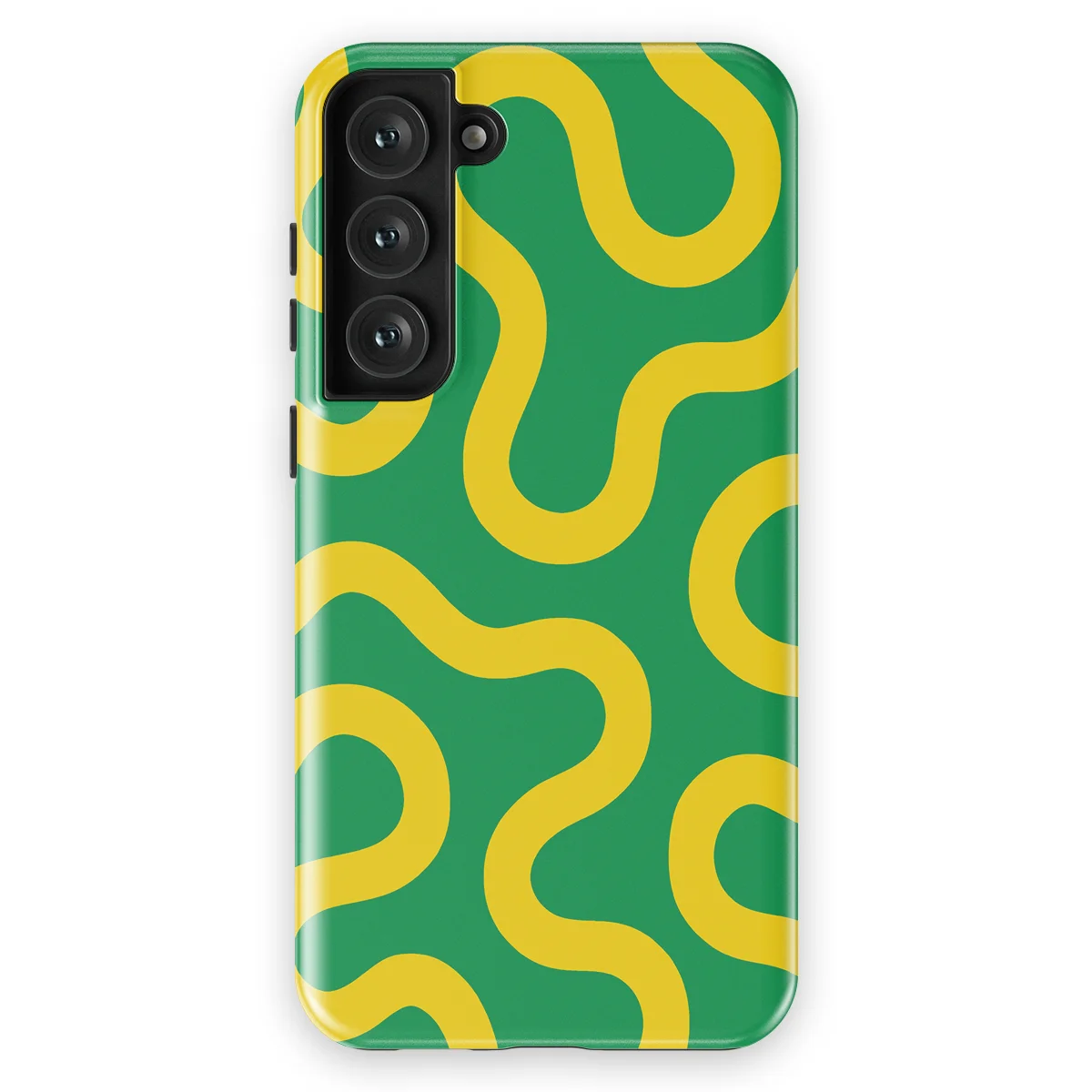 Motion Flow - Reggae Flow - Green/Yellow case for Galaxy S23 Plus - Image 1