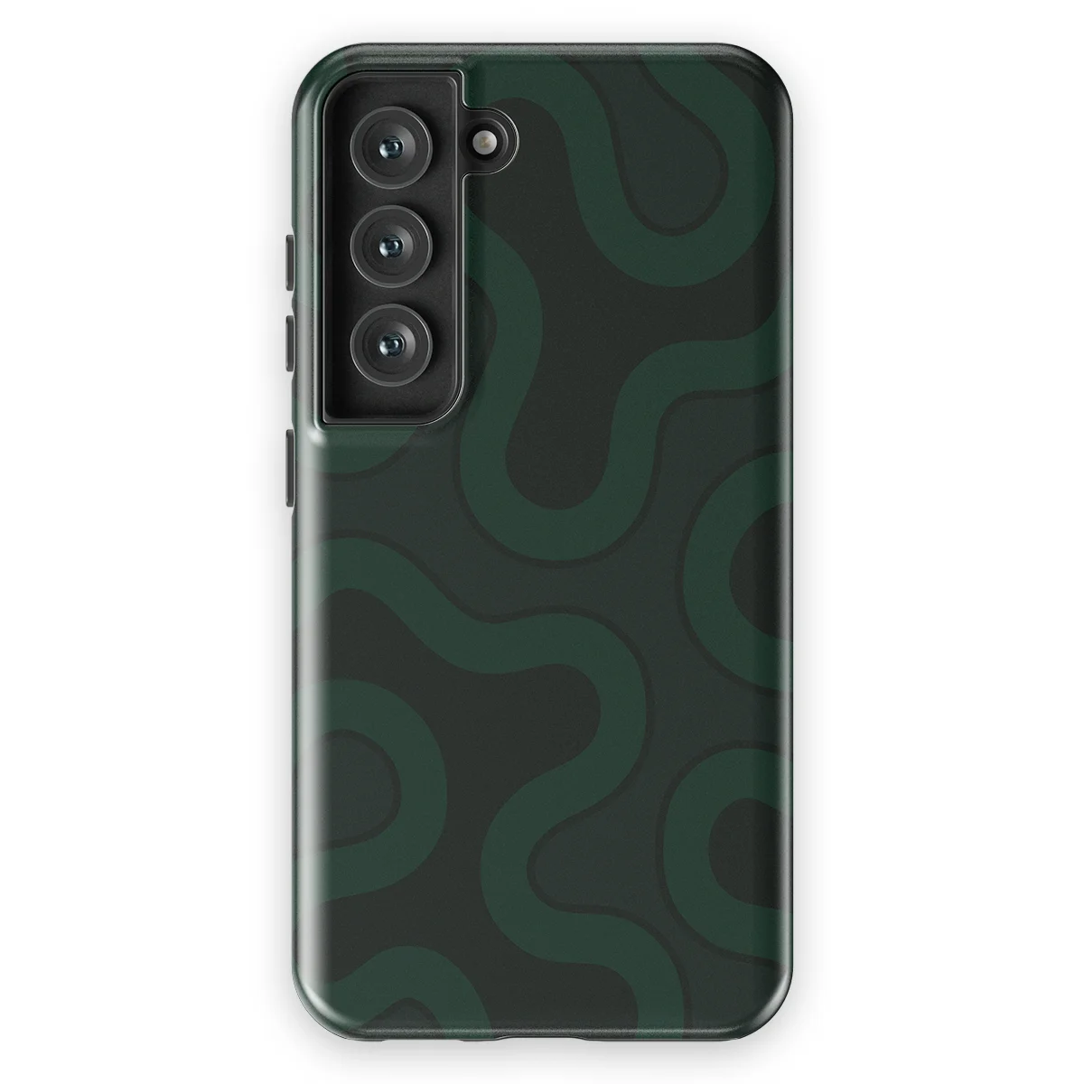 Motion Flow - Dark Drift - Black/Green case for Galaxy S23 - Image 1