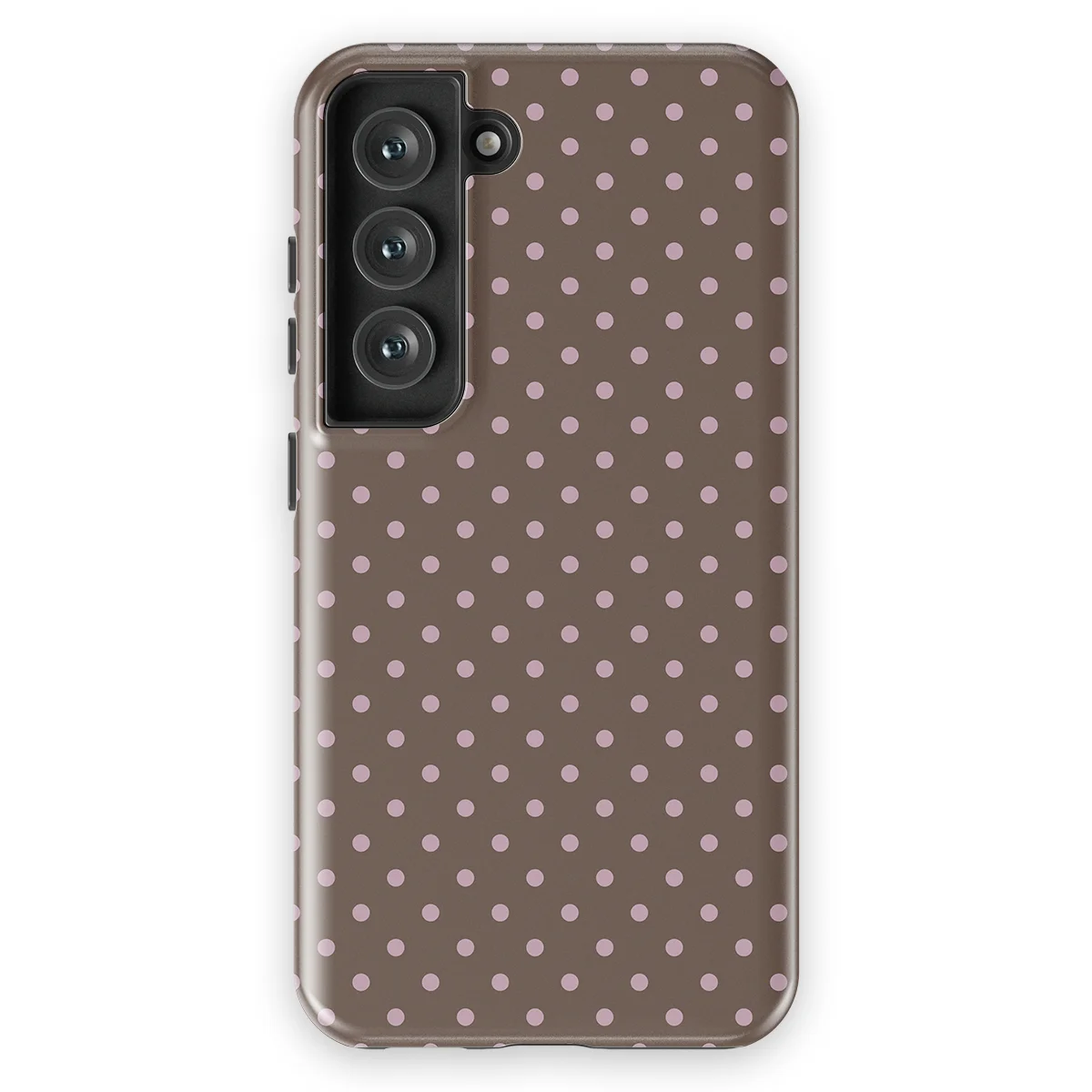 Polka Dots - Choco Blush - Brown/Pink for Galaxy S23