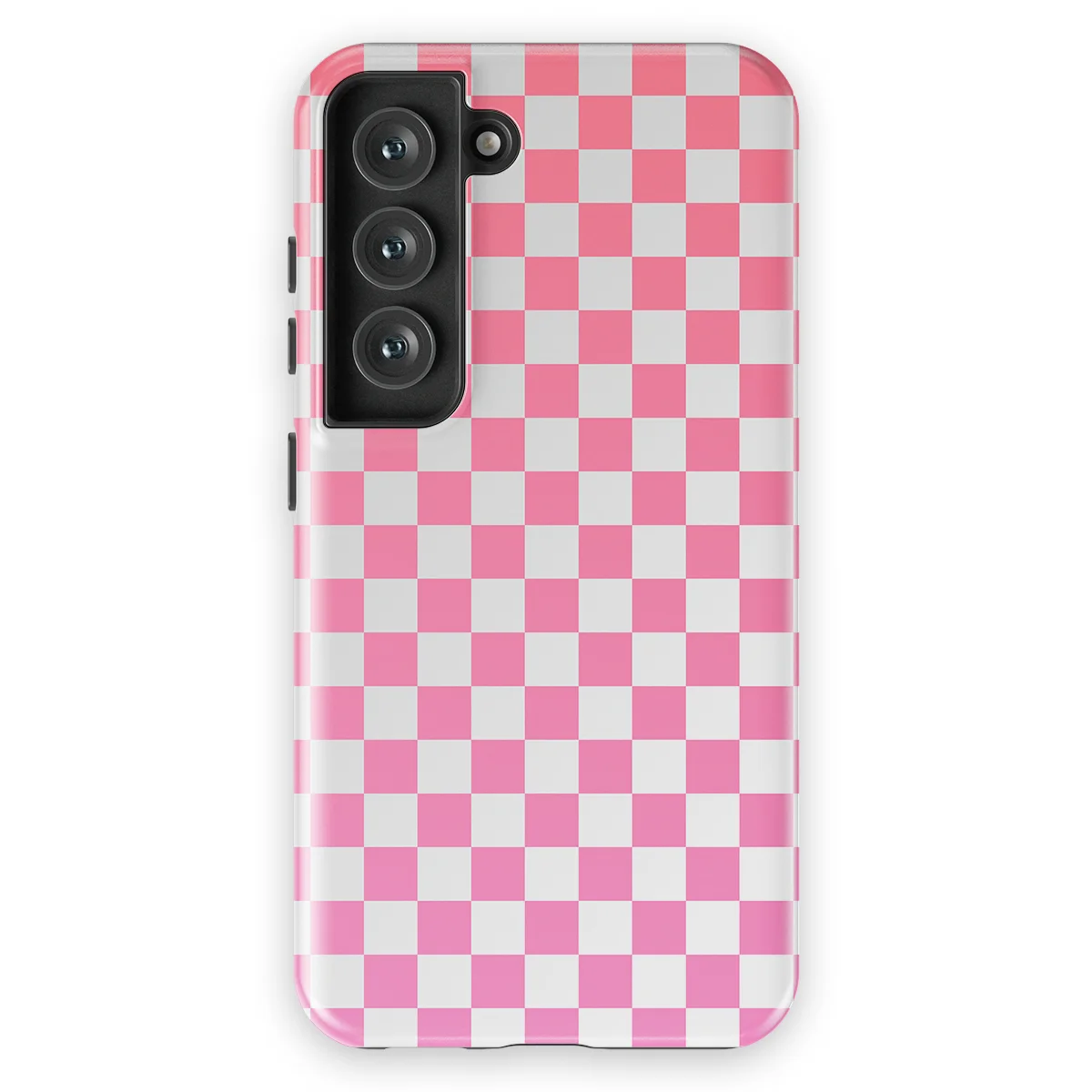 Tiny Squares - Pink Pop Grid - Pink/White/Multicolor for Galaxy S23