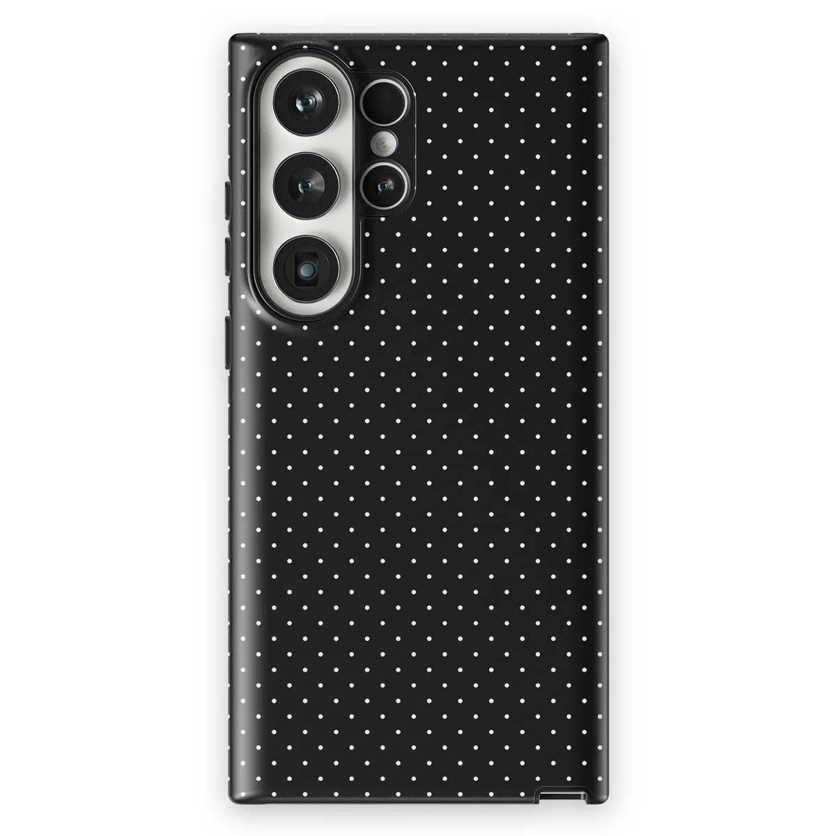 Micro Polka - Mono Chic - Black case for Galaxy S23 Ultra - Image 1