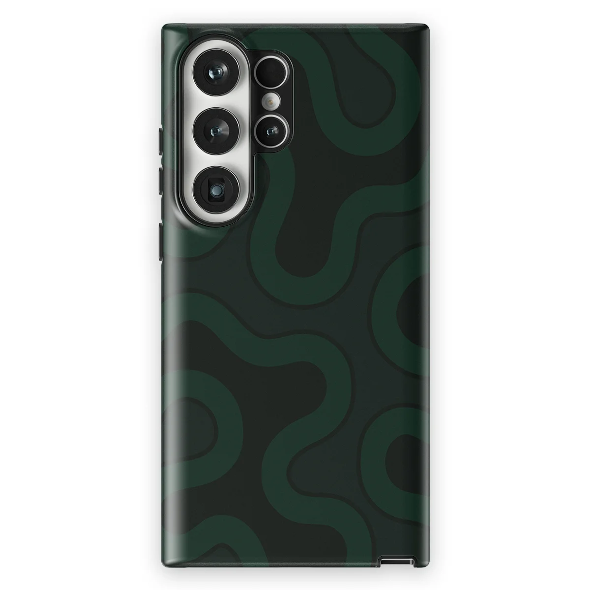 Motion Flow - Dark Drift - Black/Green case for Galaxy S23 Ultra - Image 1