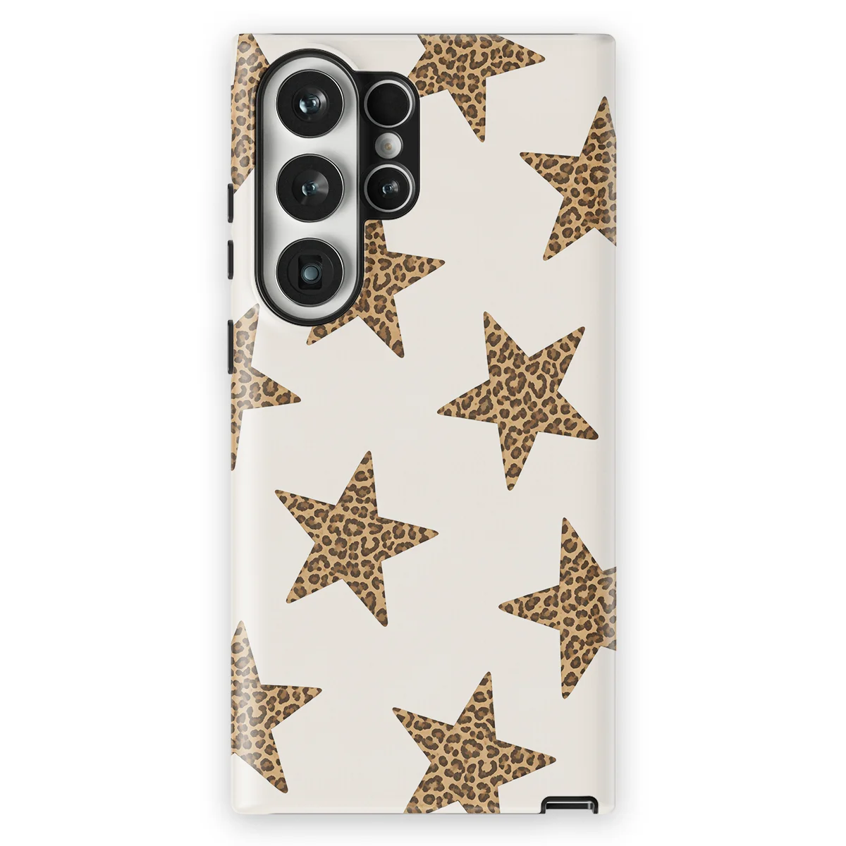 Starline - Leopard Glow - White/Brown/Multicolor case for Galaxy S23 Ultra - Image 1