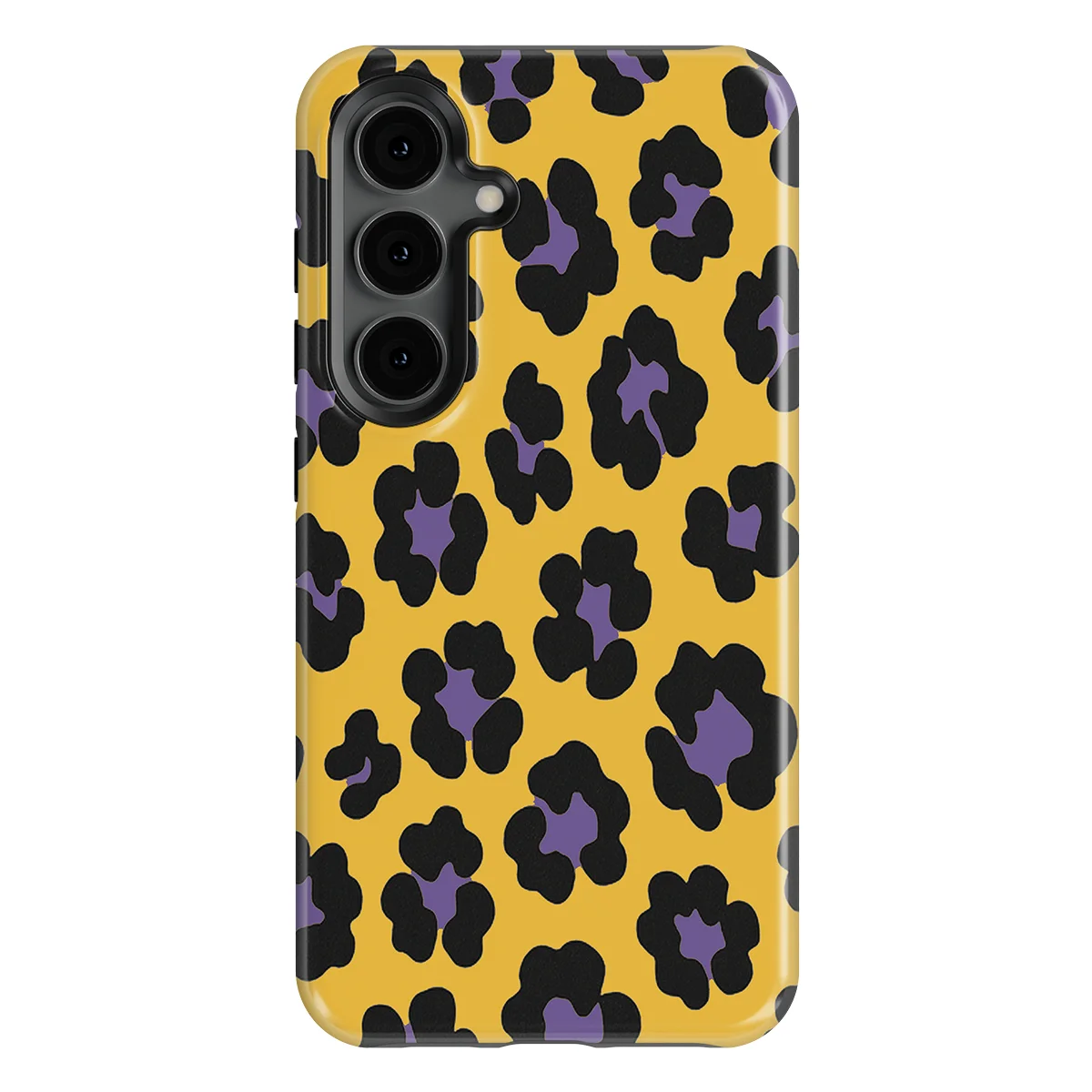 Animals - Wild Electric - Purple/Yellow case for Galaxy S24 FE - Image 1