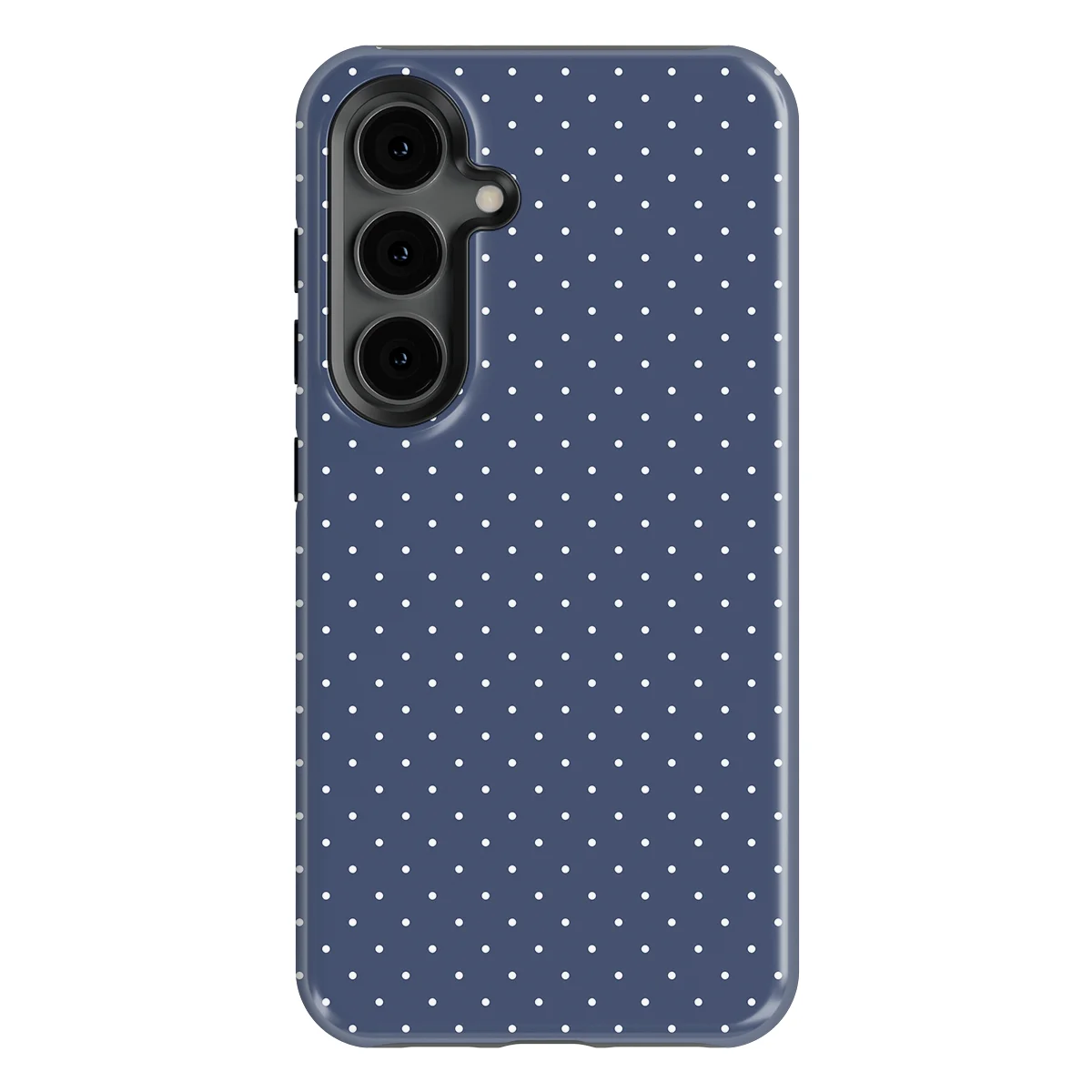 Micro Polka - Indigo Spark - Blue case for Galaxy S24 FE - Image 1