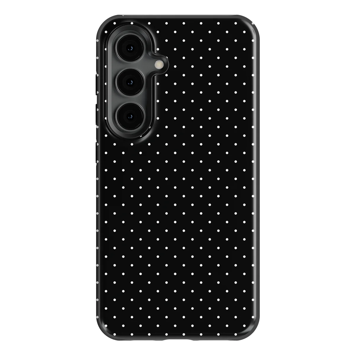 Micro Polka - Mono Chic - Black case for Galaxy S24 FE - Image 1
