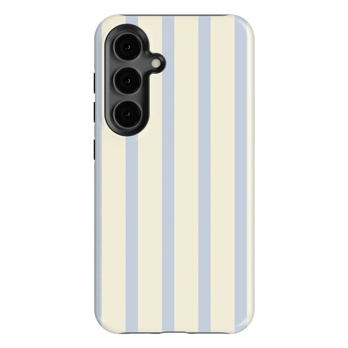 Stripes - Sunday Shore - Beige/Blue/Multicolor case for Galaxy S24 FE - Image 1