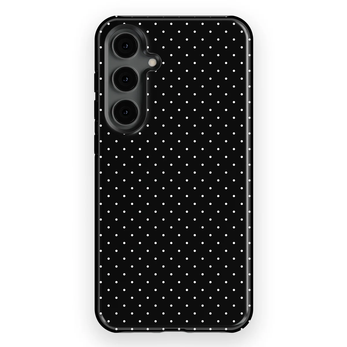 Micro Polka - Mono Chic - Black case for Galaxy S24 Plus - Image 1