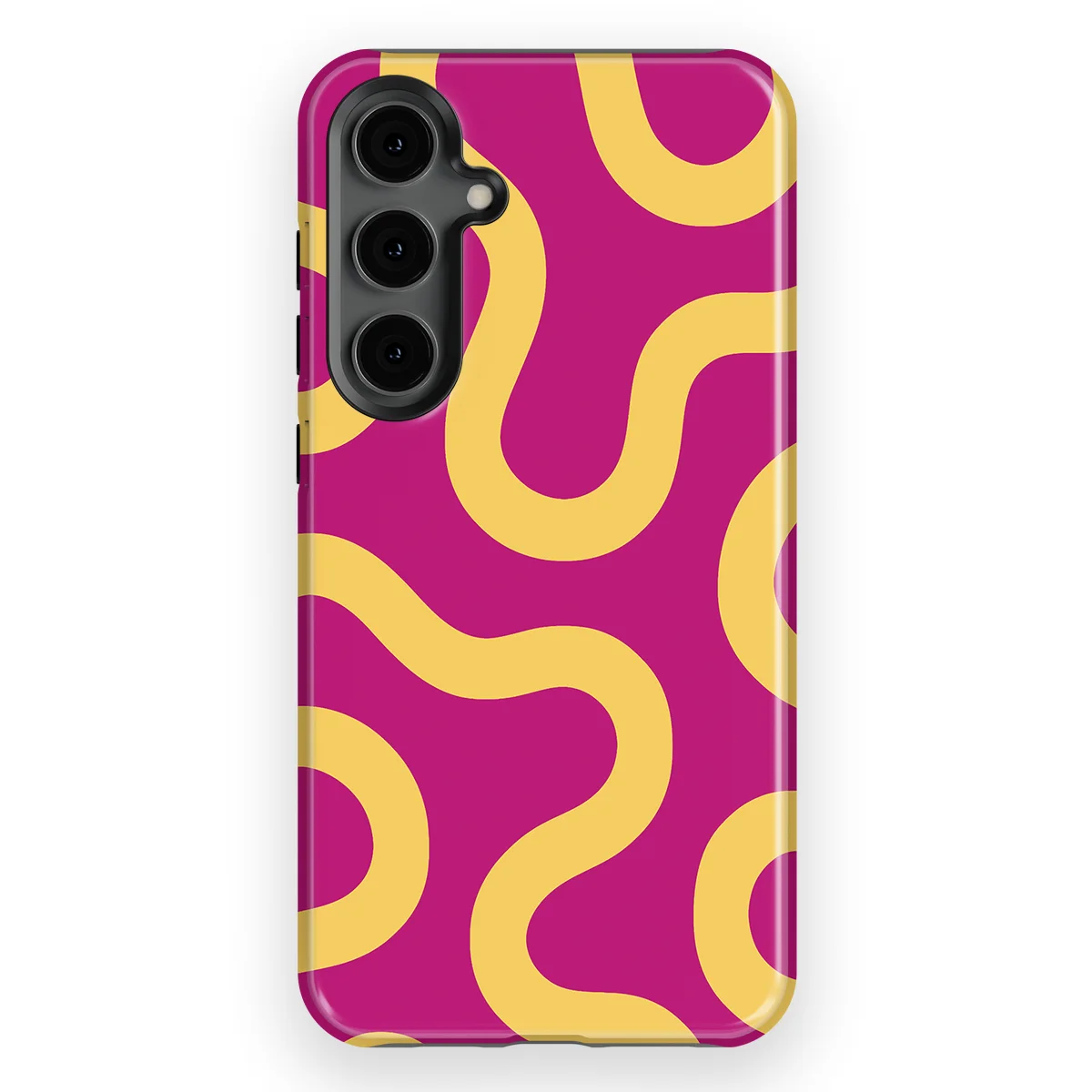 Motion Flow - Candy Current - Pink/Yellow case for Galaxy S24 Plus - Image 1