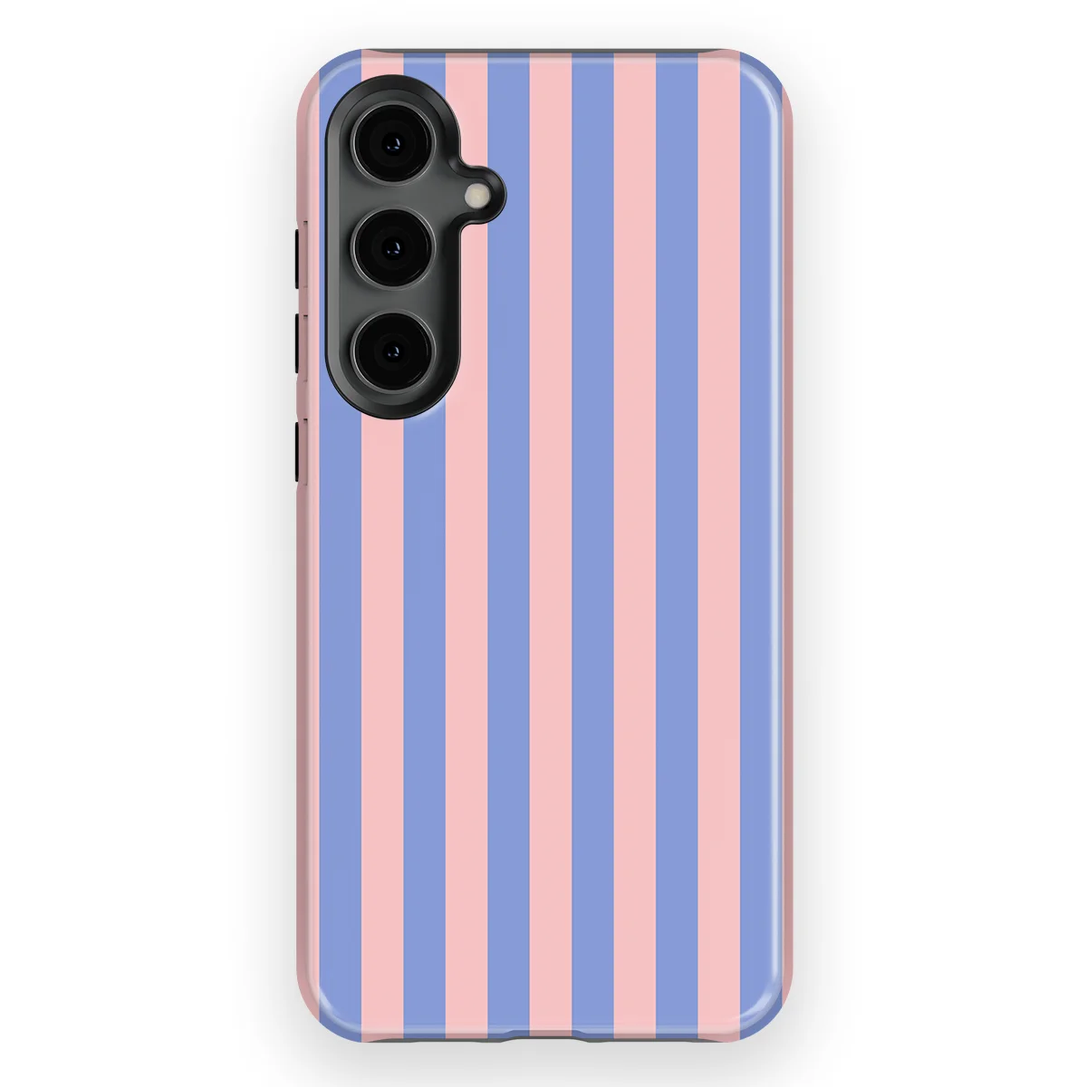 Stripes - Milkshake - Blue/Pink/Multicolor case for Galaxy S24 Plus - Image 1