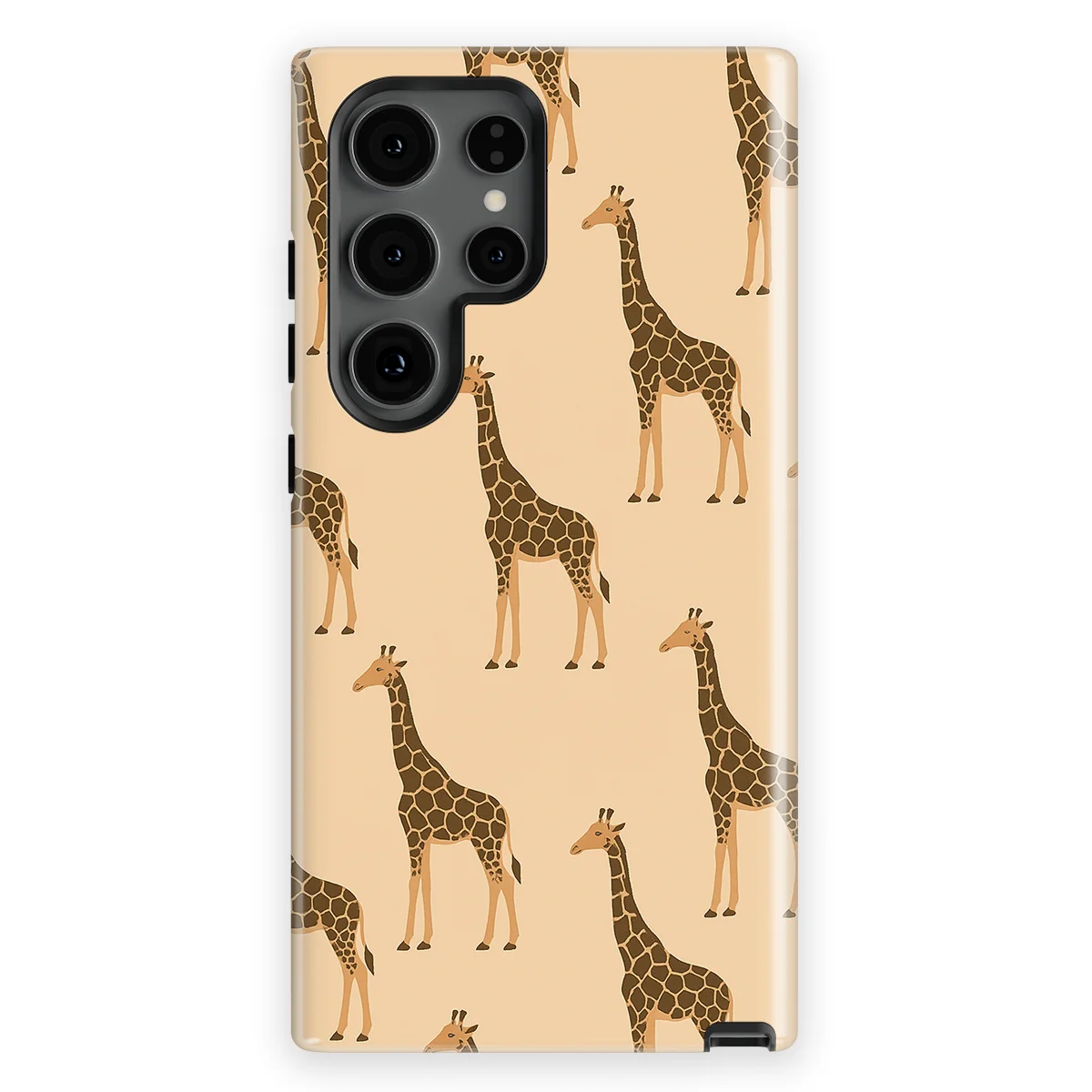 Animals - Giraffe - Beige/Yellow for Galaxy S24 Ultra