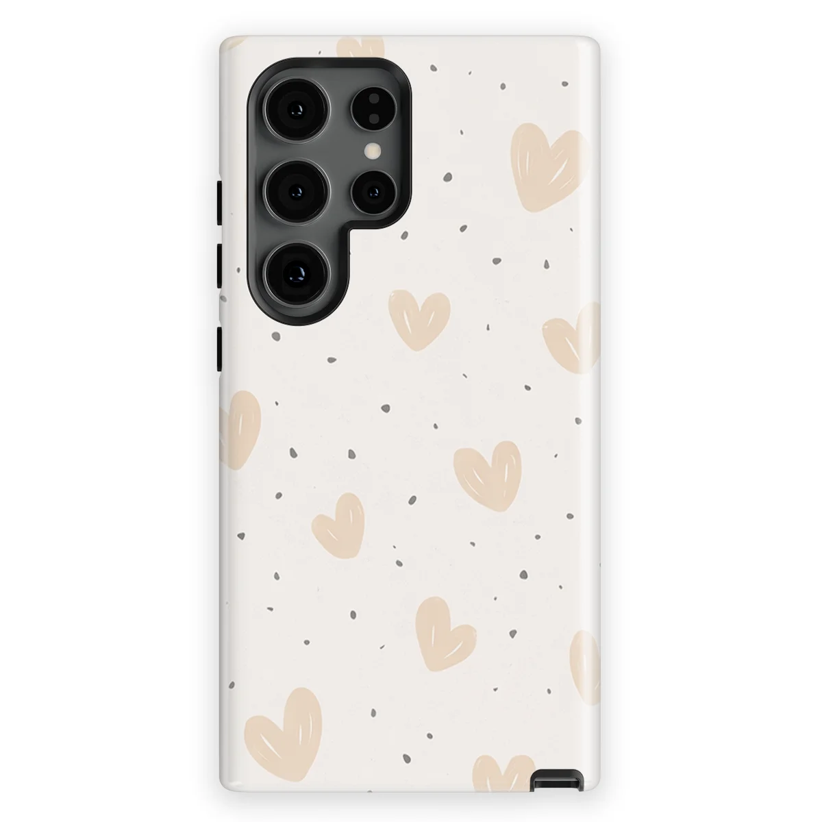 Little Love - Calm Hearts - White/Multicolor case for Galaxy S24 Ultra - Image 1