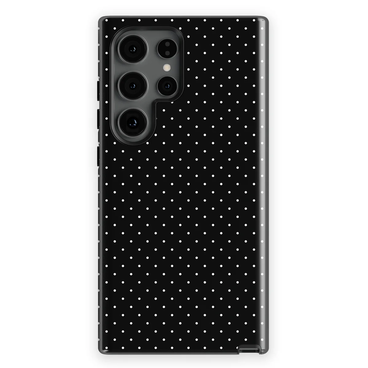 Micro Polka - Mono Chic - Black case for Galaxy S24 Ultra - Image 1