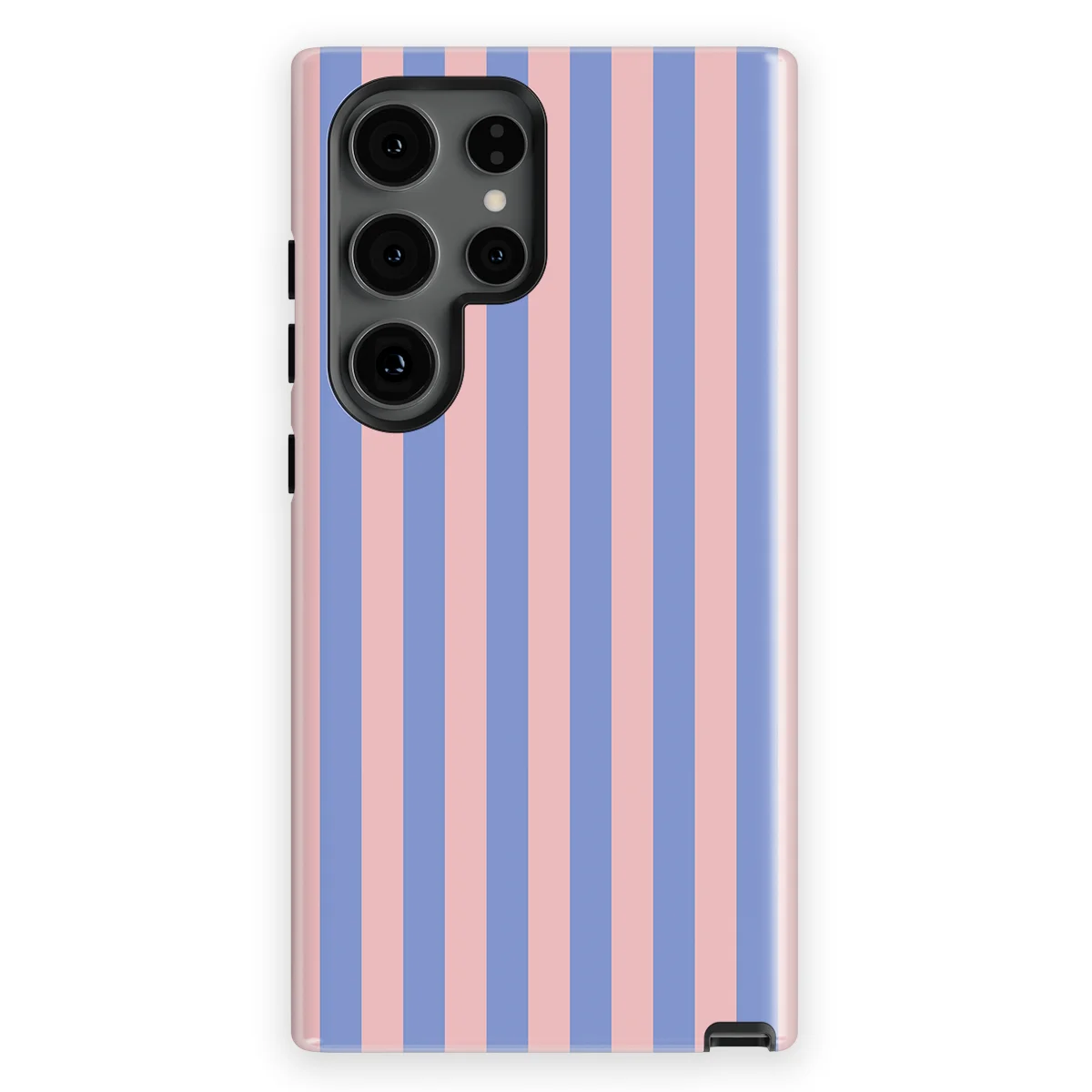 Stripes - Milkshake - Blue/Pink/Multicolor case for Galaxy S24 Ultra - Image 1