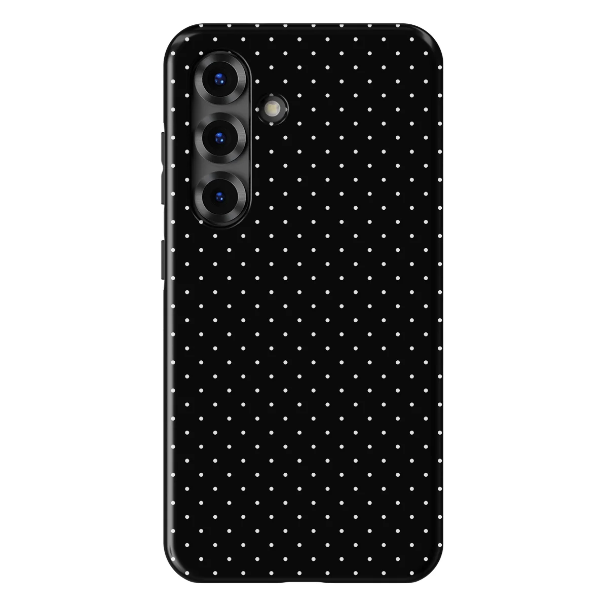 Micro Polka - Mono Chic - Black case for Galaxy S25 FE - Image 1
