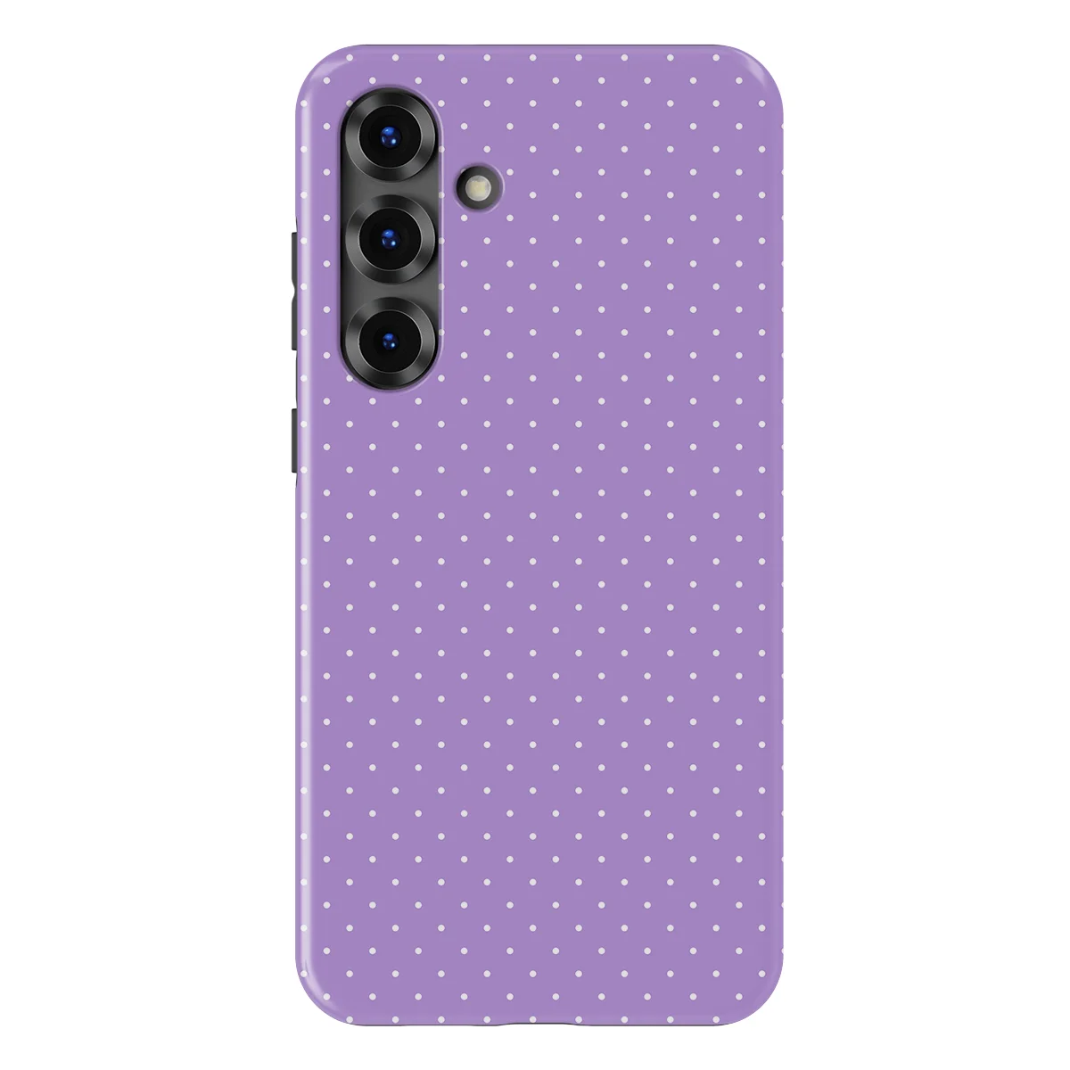 Micro Polka - Mauve Dots - Purple case for Galaxy S25 Plus - Image 1