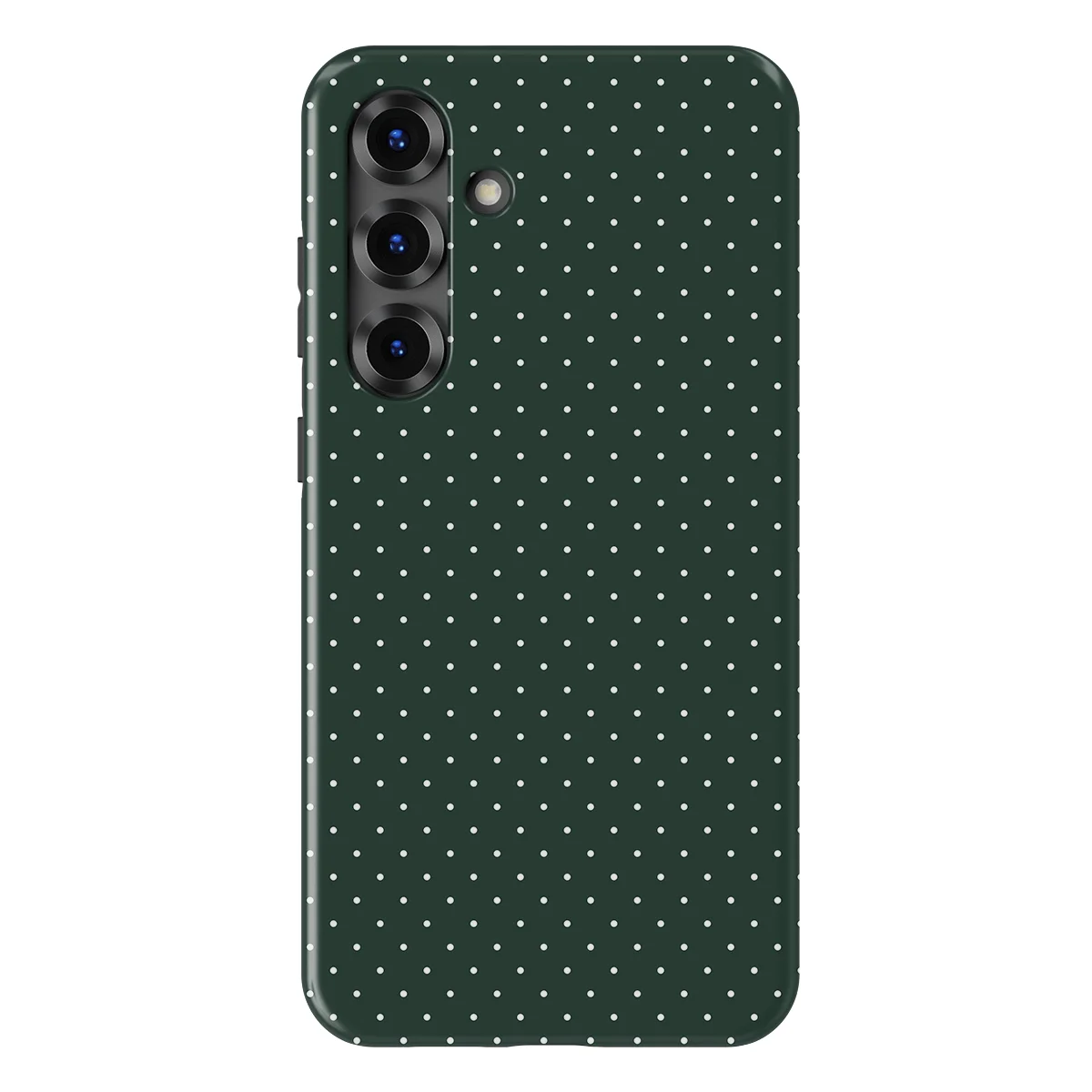 Micro Polka - Pine Pins - Green case for Galaxy S25 Plus - Image 1