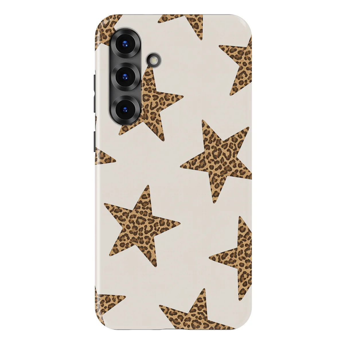 Starline - Leopard Glow - White/Brown/Multicolor case for Galaxy S25 Plus - Image 1